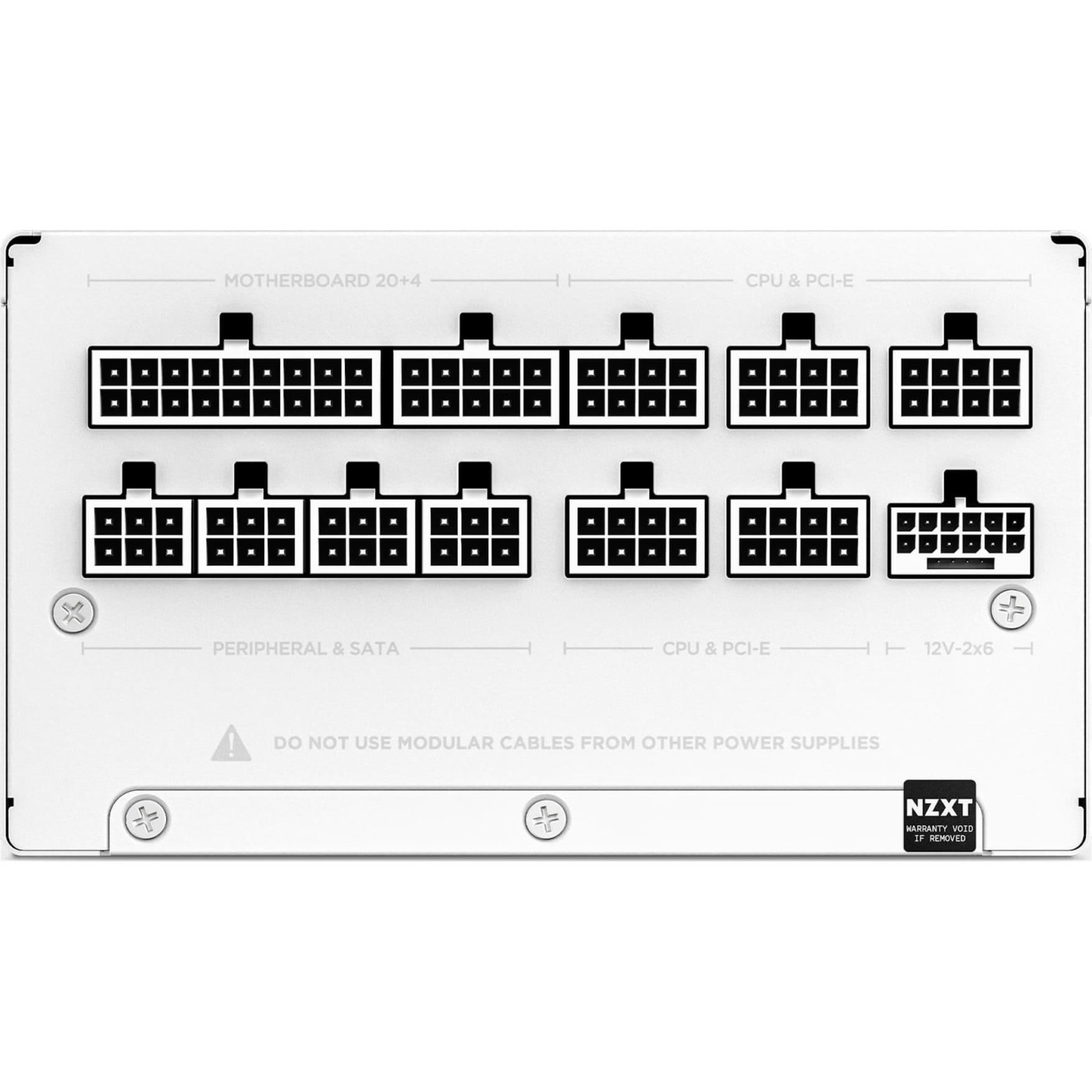 Блок живлення NZXT C1200W ATX 3.1 80+ Gold (PA-2G2BW-EU) White