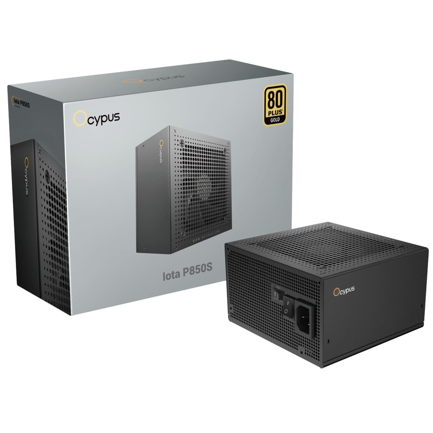 Блок живлення Ocypus IOTA P850S 850W 80+ Gold (IOTA-P850S-GFFBK025X-EU) Black