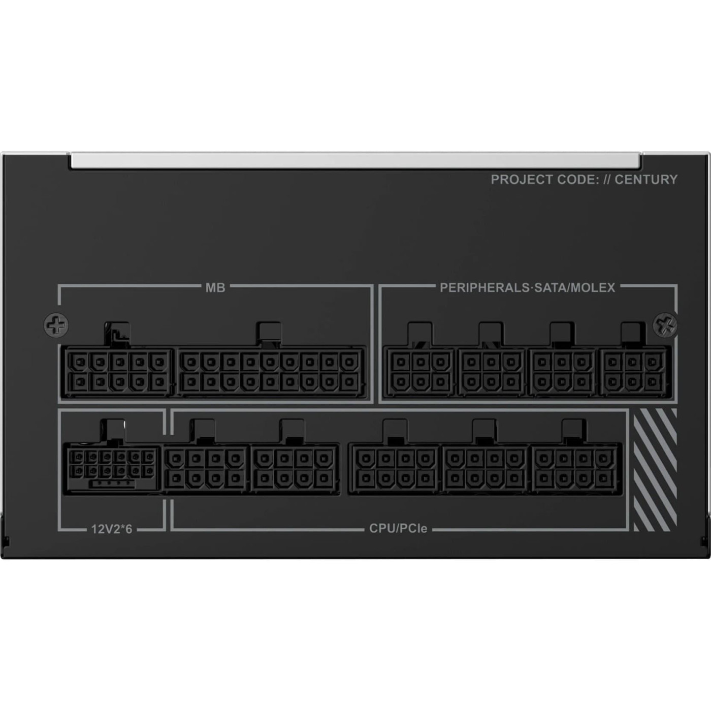 Блок живлення MONTECH CENTURY II 1050W ATX 3.1 80+ Gold (CENTURY II 1050)