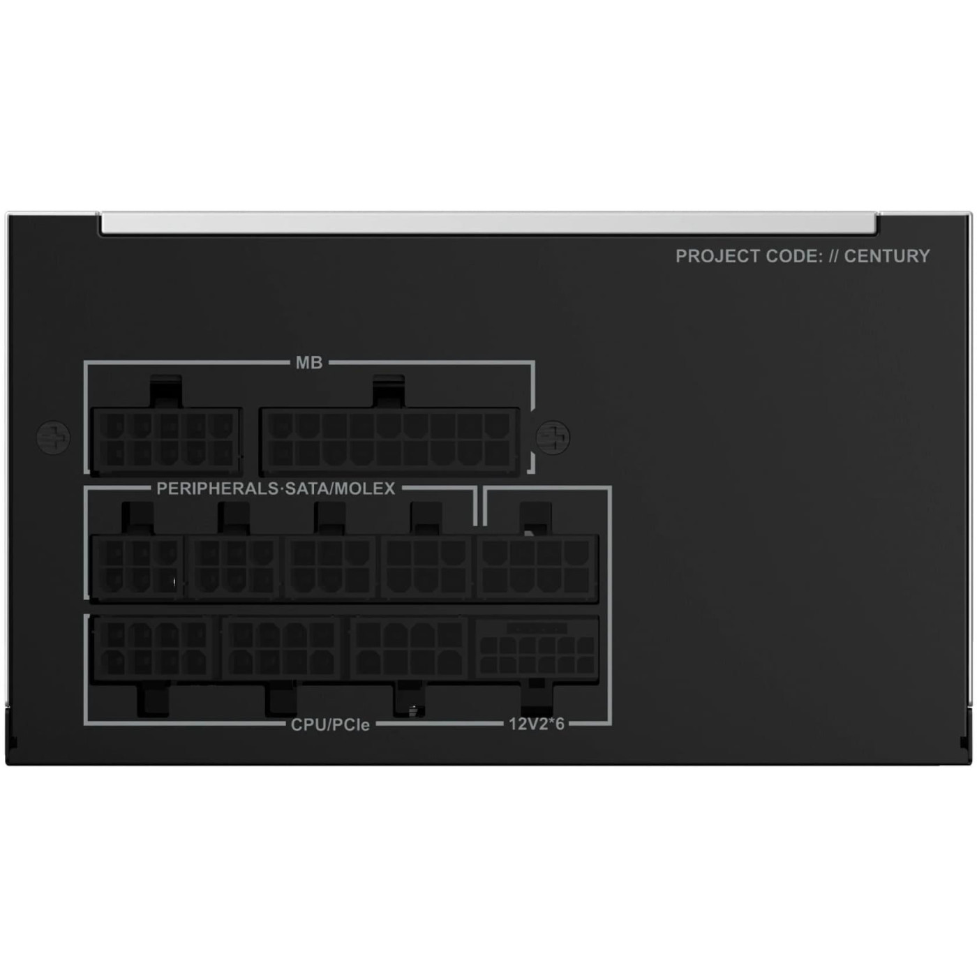 Блок живлення MONTECH CENTURY II 850W ATX 3.1 80+ Gold (CENTURY II 850) U1