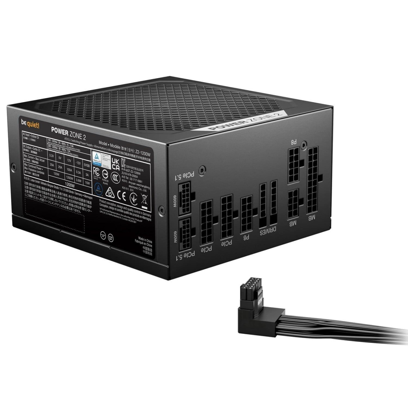 Блок питания Be quiet! POWER ZONE 2 1200W (BP030EU)