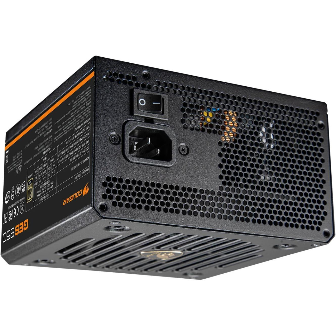Блок живлення Cougar GES 850W ATX 3.1 80+ Gold (GES850)