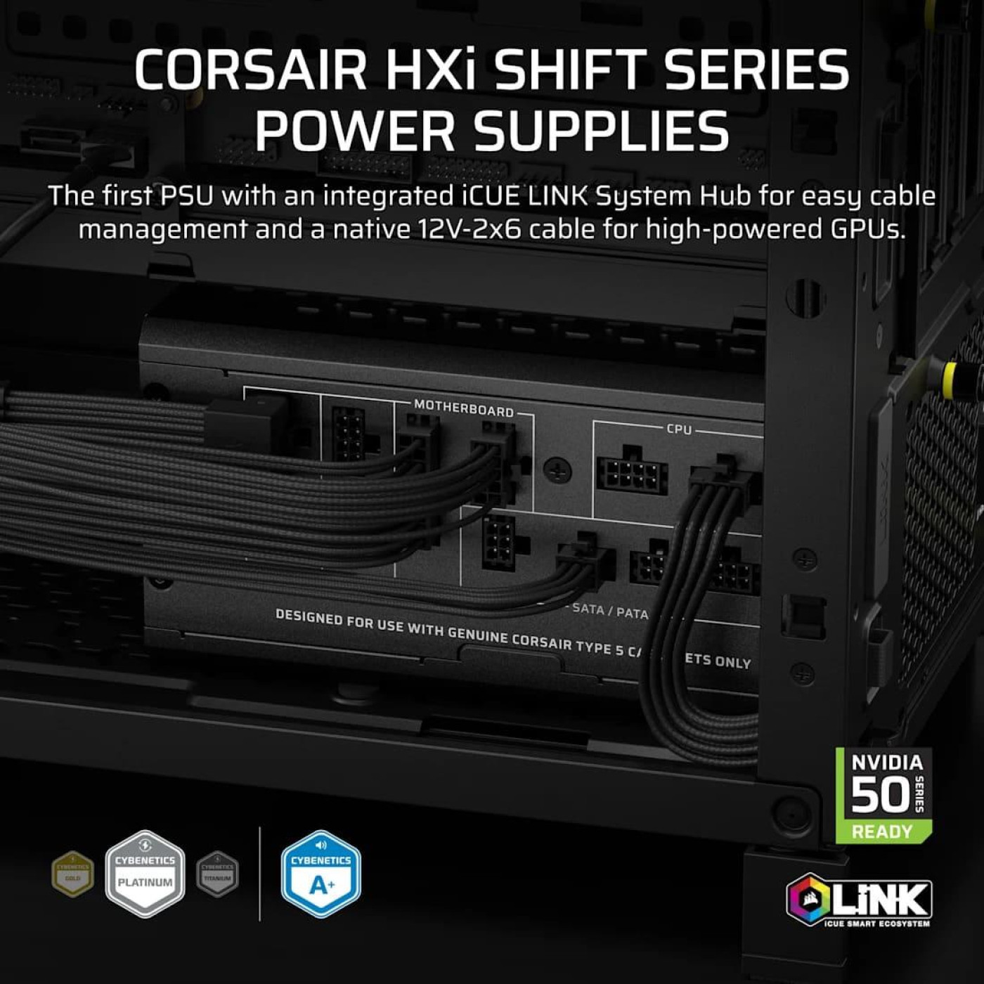 Блок живлення Corsair HX1000i 1000W 80+ Platinum (CP-9020265-EU)