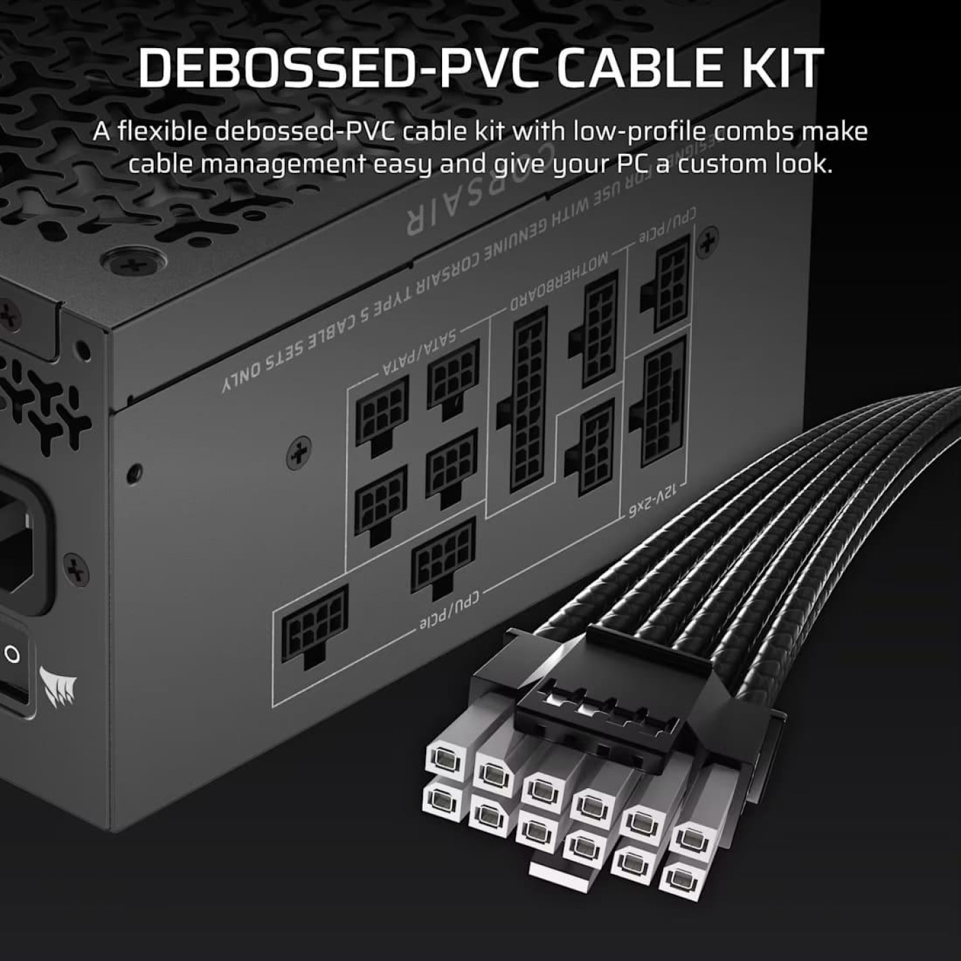 Блок живлення Corsair RM850x 850W ATX 3.1 80+ Gold (CP-9020299-EU) U1