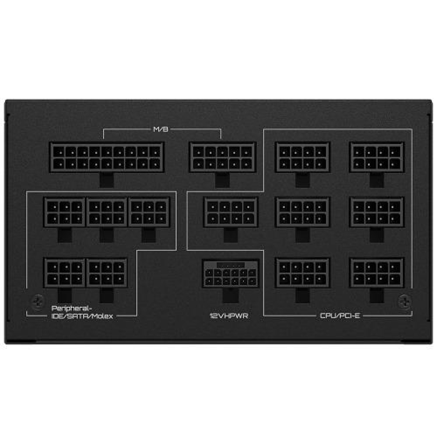 Блок живлення Gigabyte UD1300GM PG5 1300W ATX 3.0 80+ Gold (GP-UD1300GM PG5)