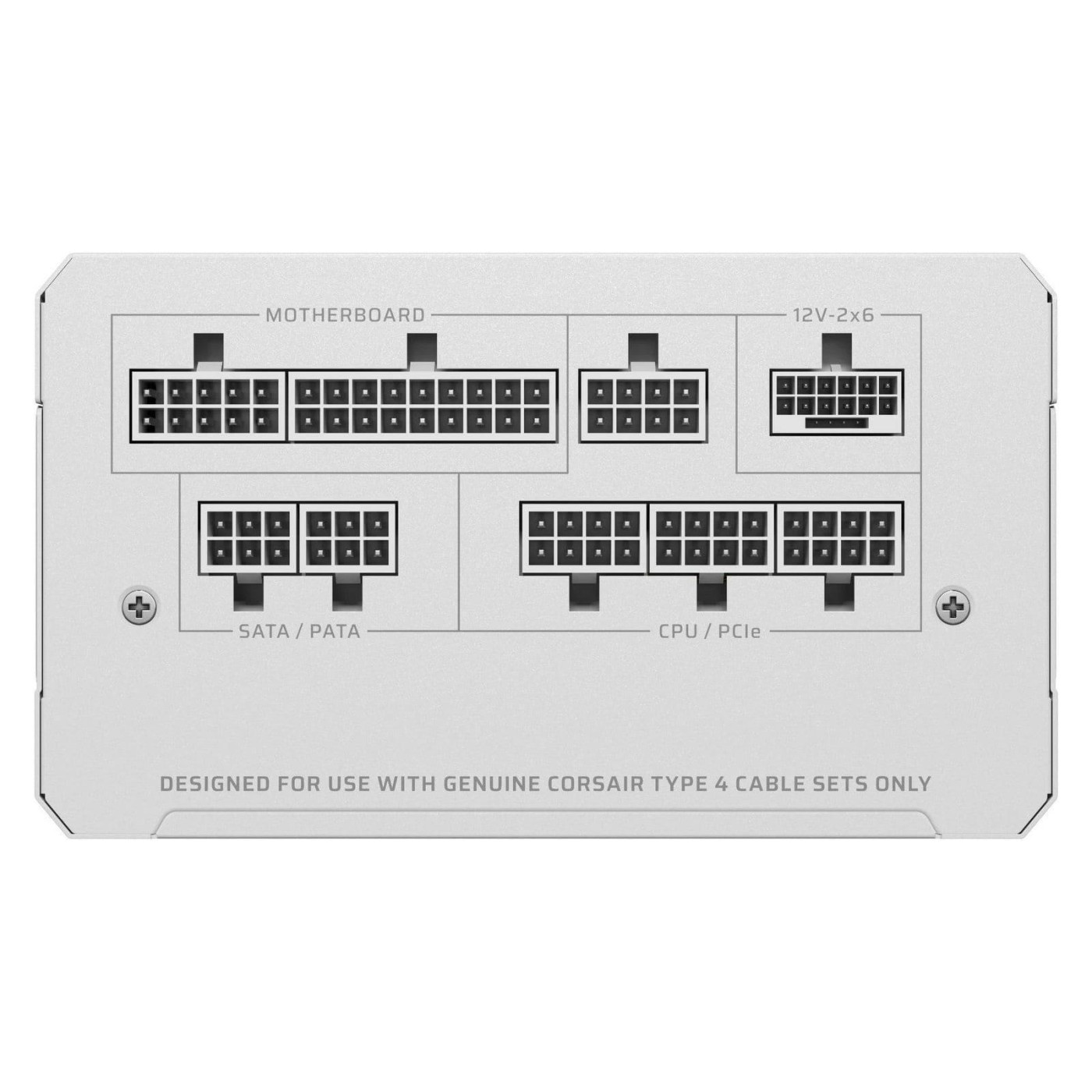 Блок питания Corsair RM1000e 1000W ATX 3.1 80+ Gold (CP-9020294-EU) White