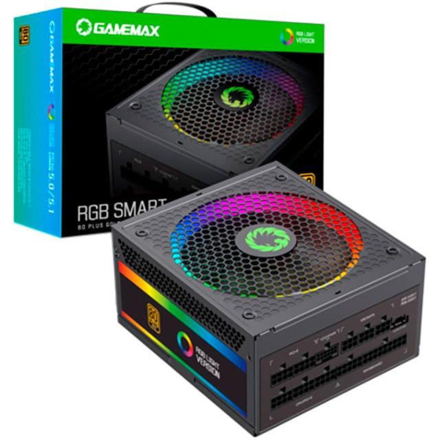 Блок живлення GameMax 1050W RGB1050 PRO (ATX3.03.1 PCIe5.0 (RGB1050 PRO (ATX3.03.1 PCIe5.0)