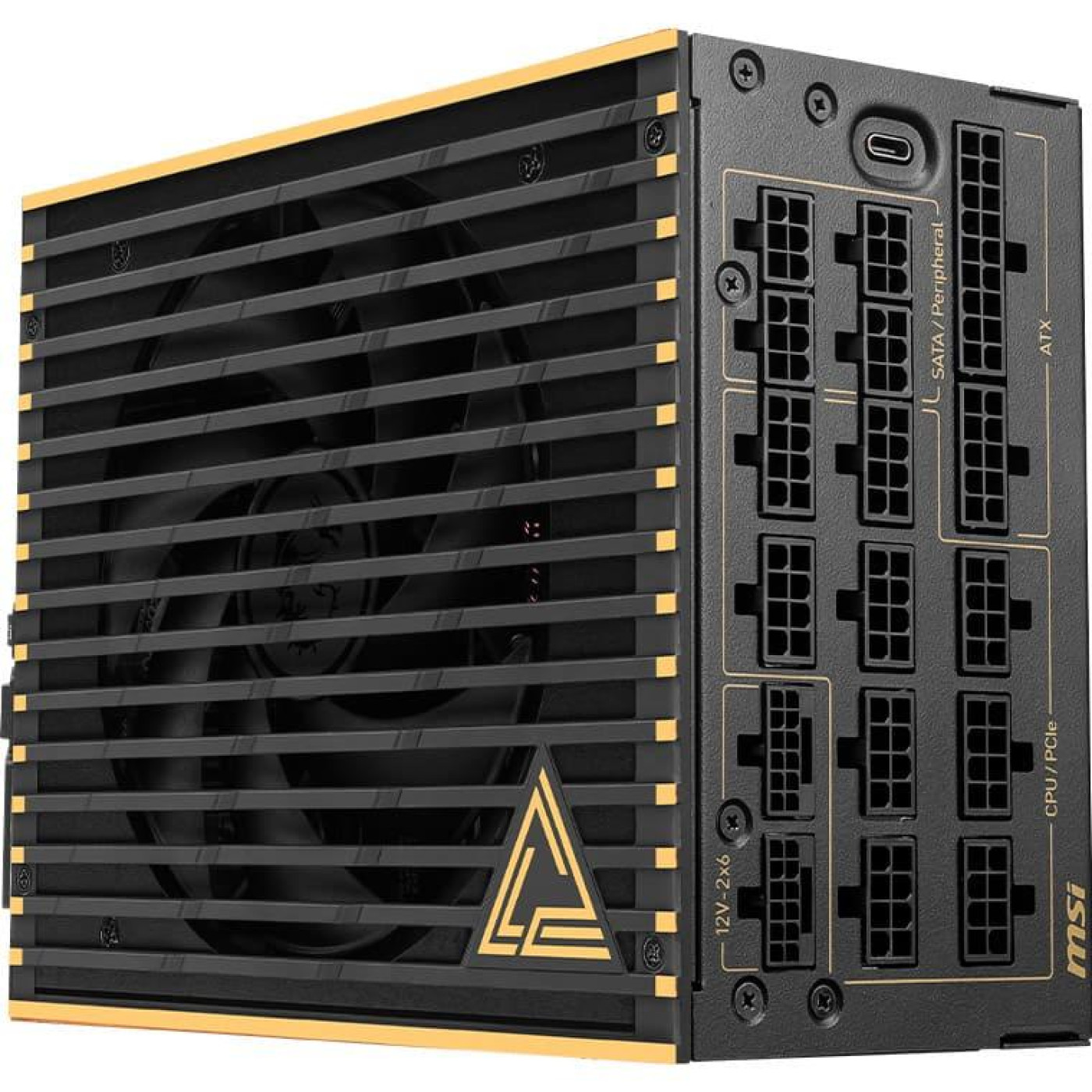 Блок питания MSI MEG 1600W PCIE5 ATX 3.1 80+ Titanium (MEG AI1600T PCIE5)