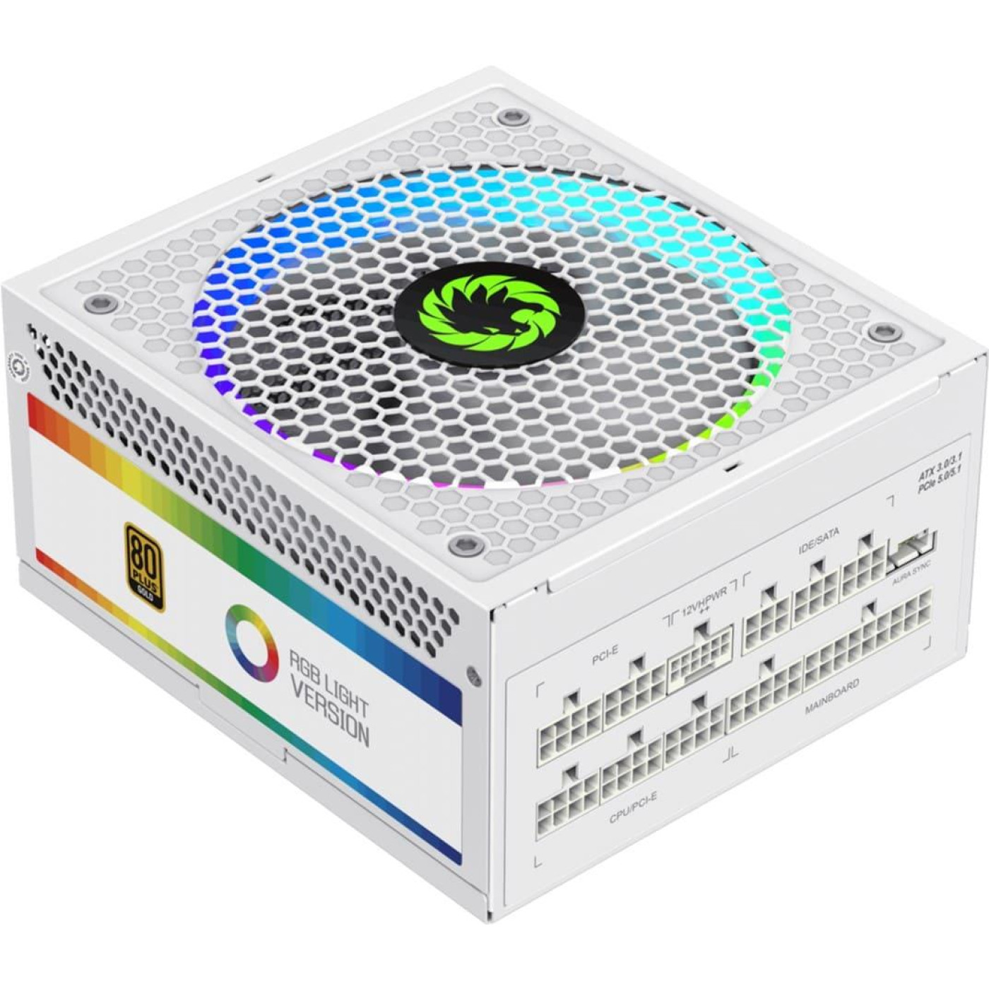 Блок живлення GameMax RGB 850 PRO 850W 80+ Gold White (RGB 850 PRO WH)