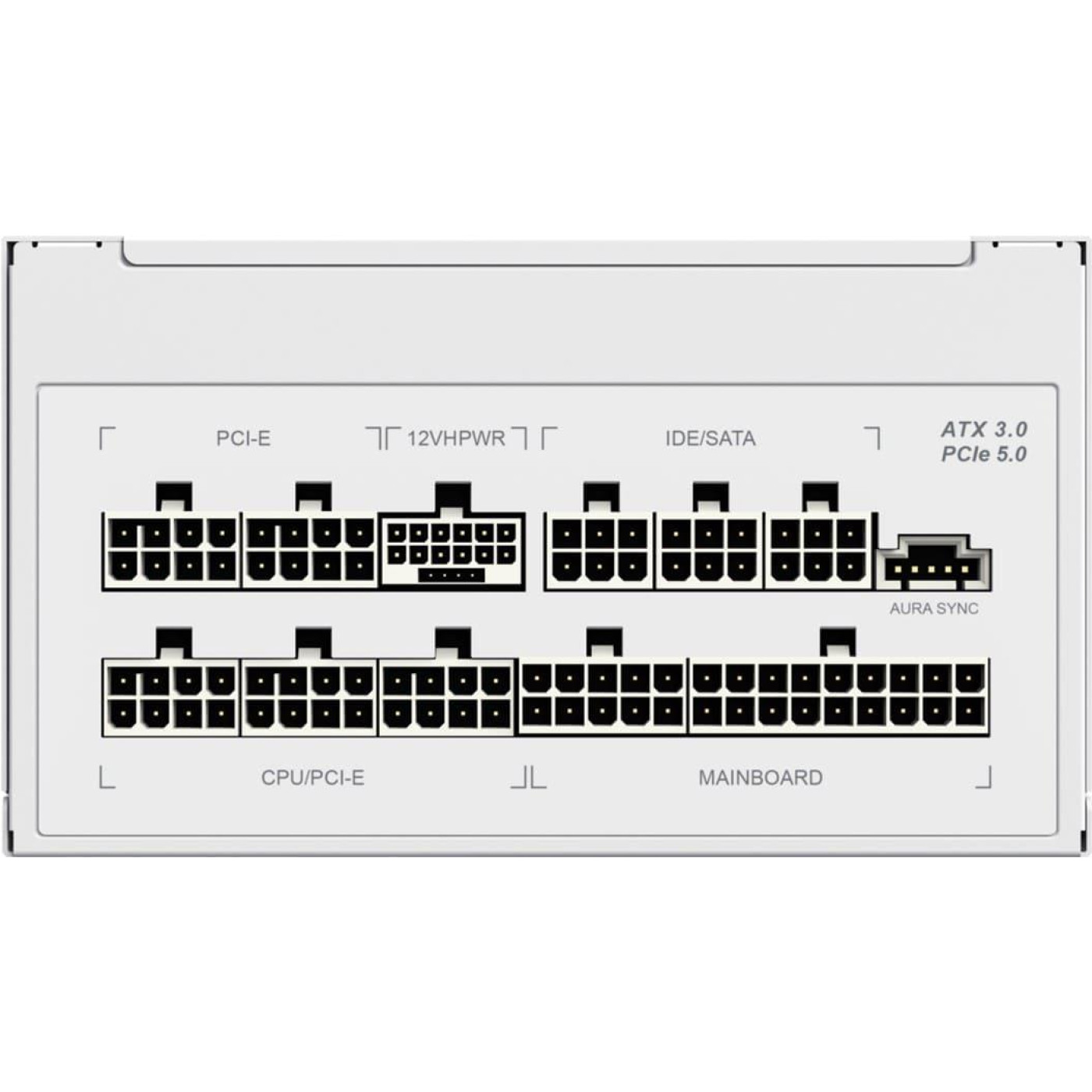 Блок живлення GameMax RGB 850 PRO 850W 80+ Gold White (RGB 850 PRO WH)