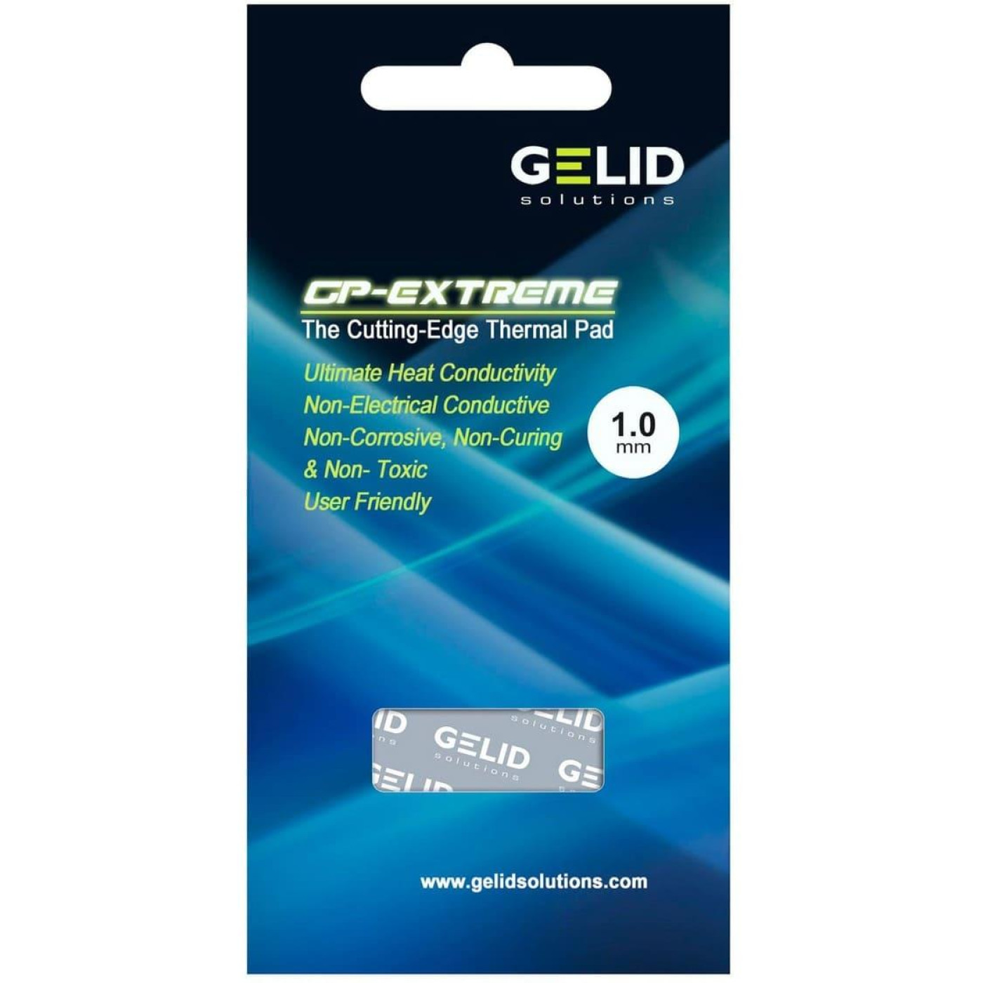 Термоінтерфейс Gelid Solutions GP-Extreme 80x40x1.0 mm TP-GP01-B