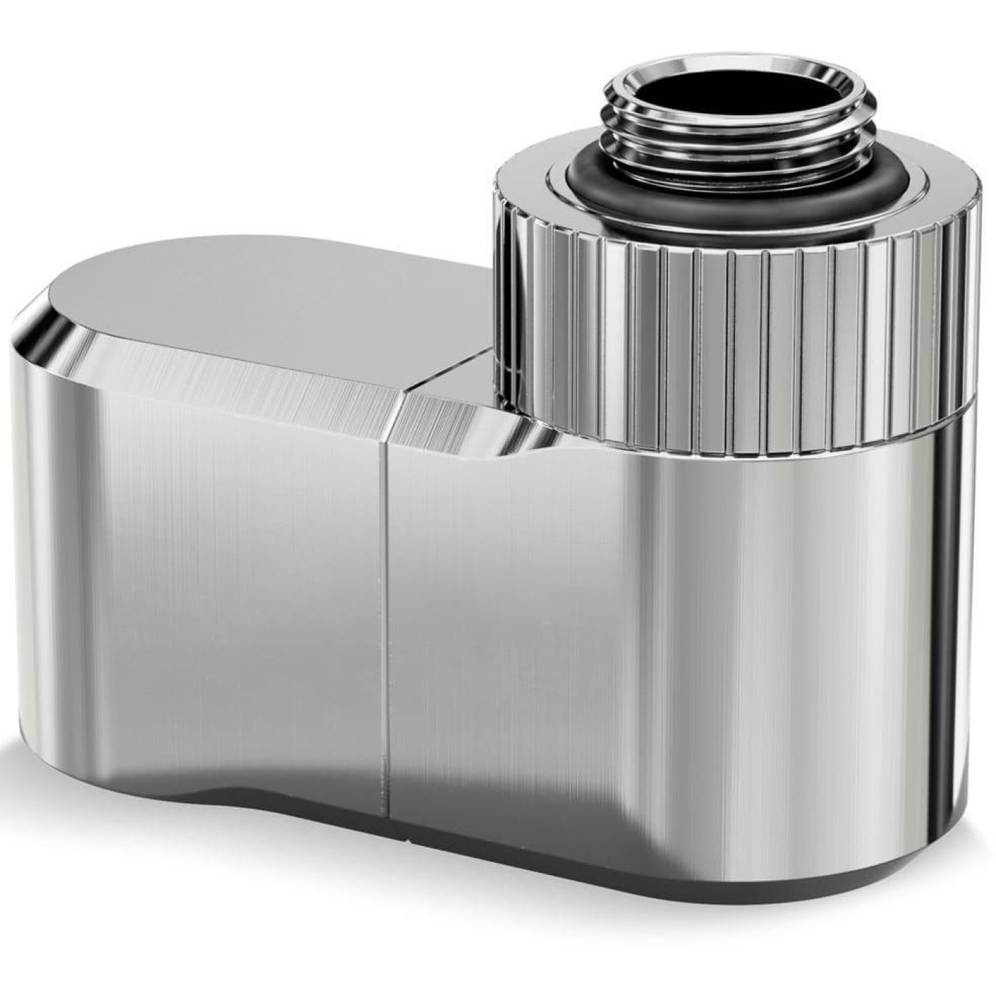 Фитинг для СВО Ekwb EK-Quantum Torque Double Rotary Offset 28 - Nickel (3831109893456)