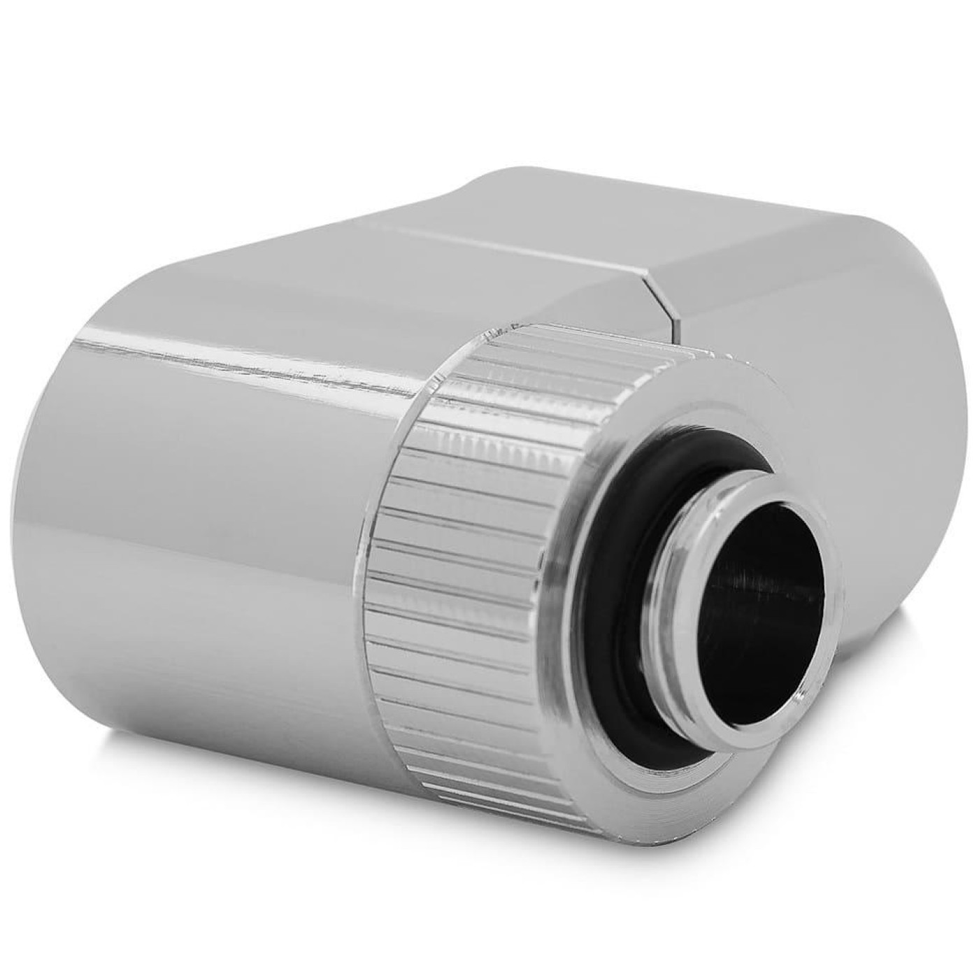 Фитинг для СВО Ekwb EK-Quantum Torque Double Rotary Offset 28 - Nickel (3831109893456)