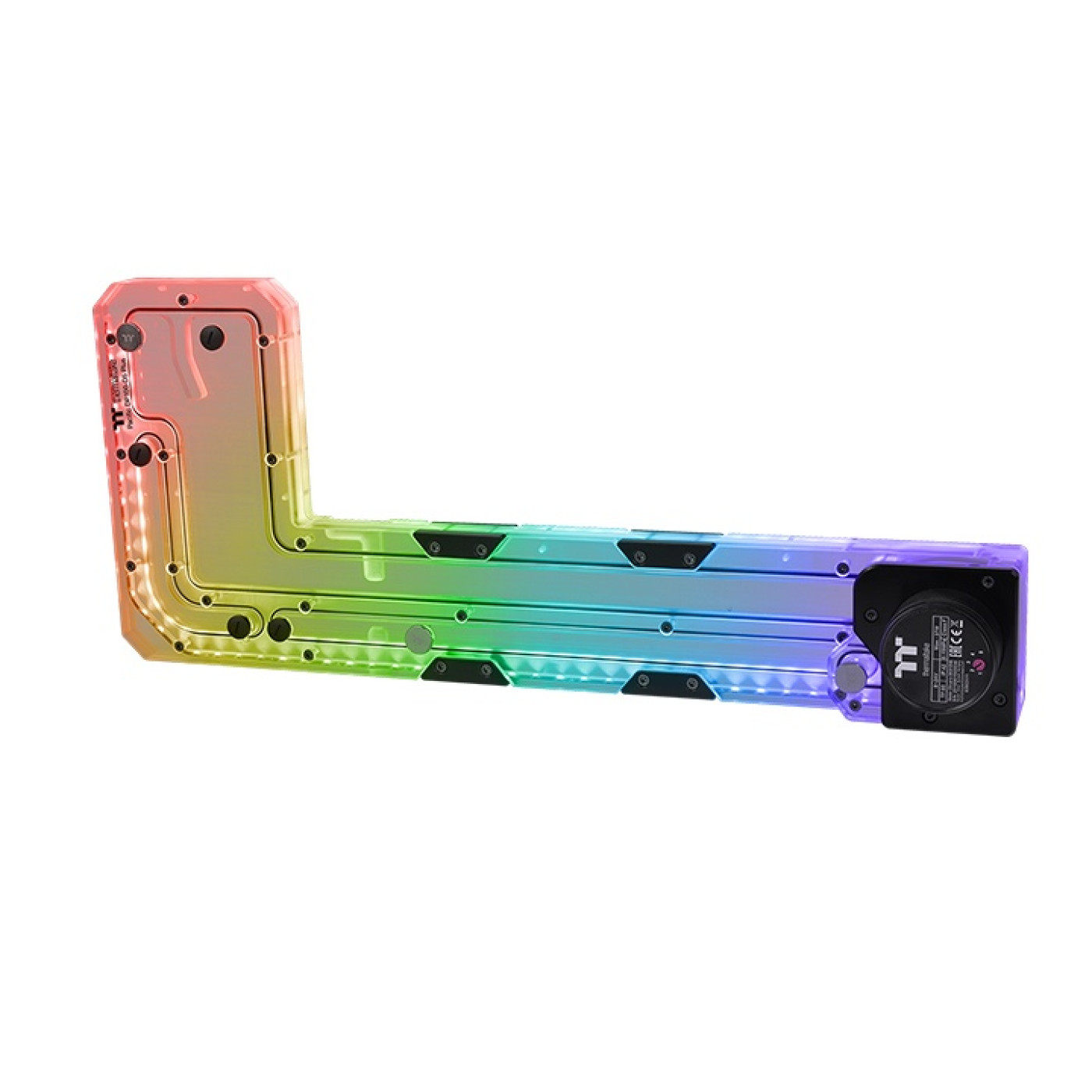 Панель-Резервуар THERMALTAKE Pacific Core P5 DP-D5 Plus acrylic+aluminum TT RGB (CL-W264-PL00SW-A)