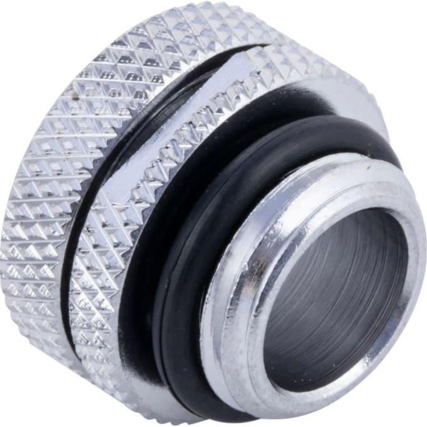 Фитинг Thermaltake Pacific G1/4 Pressure Equalizer Stop Plug w/ O-Ring - Chrome (CL-W086-CU00SL-A)