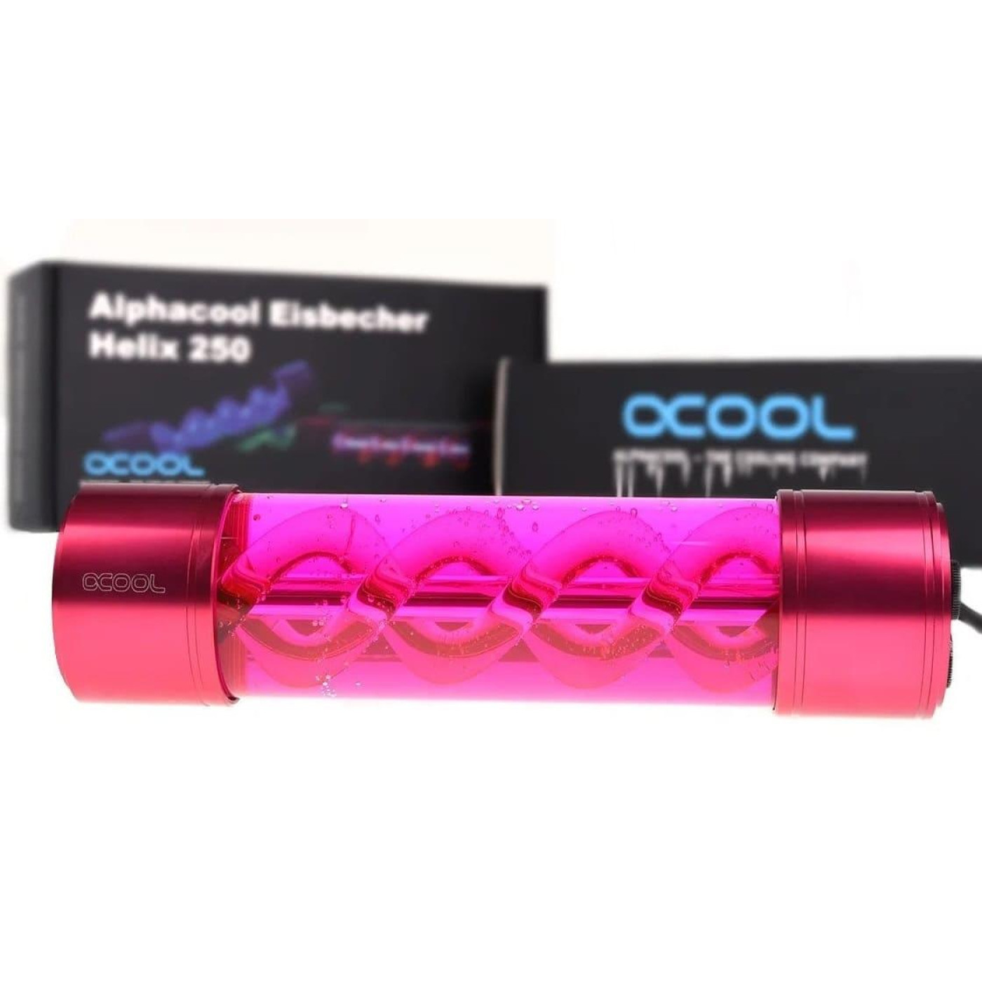 Резервуар до  системи рідиного охолодження HELIX RED 250MM 15300 ALPHACOOL