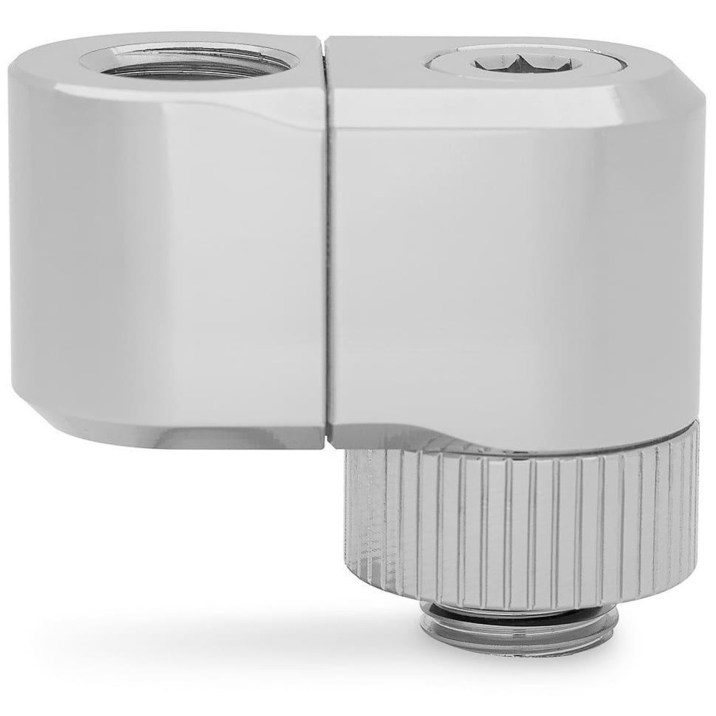 Фитинг EKWB EK-Quantum Torque Double Rotary Offset 21 - Nickel