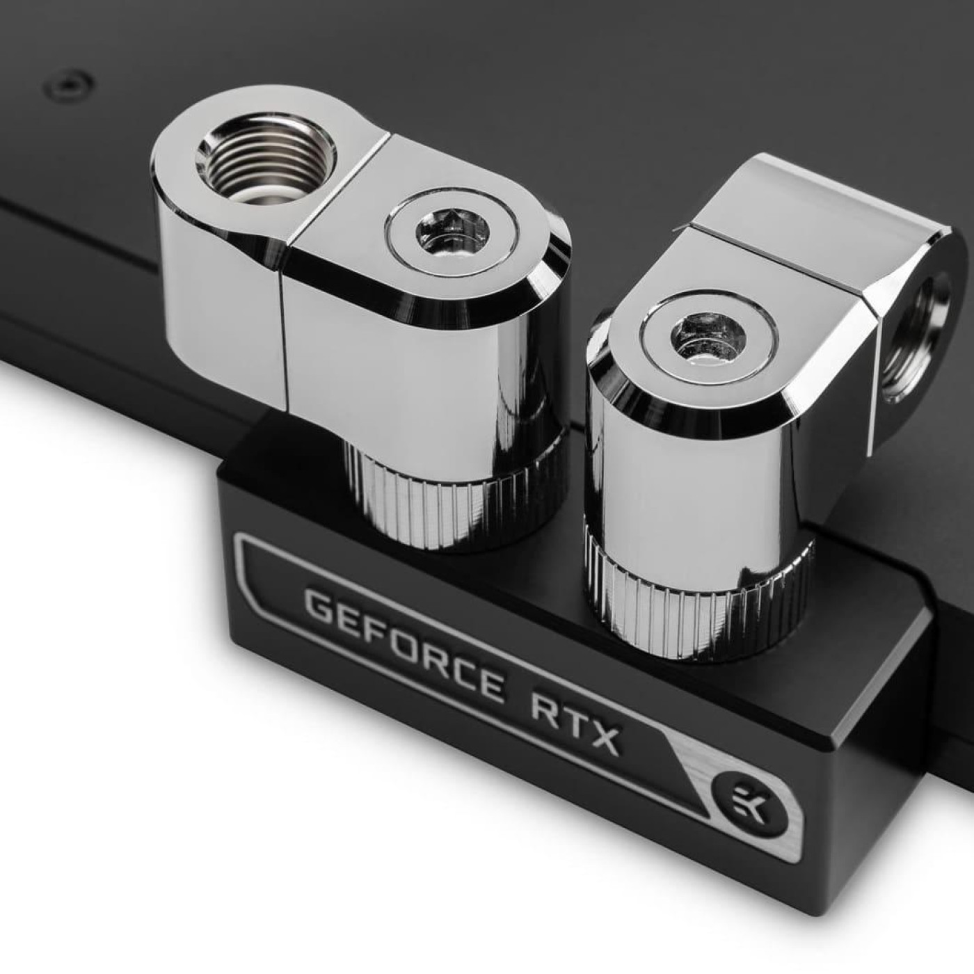Фитинг EKWB EK-Quantum Torque Double Rotary Offset 21 - Nickel