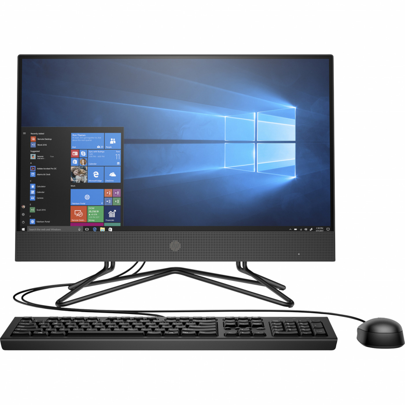 Моноблок HP 21.5/Athlon 3050U/8/256 SSD+1Tb HDD/UMA/W 10P/WiFi/KM/з гарантиею 36 мис 205 G4 AIO (4U5X0ES)
