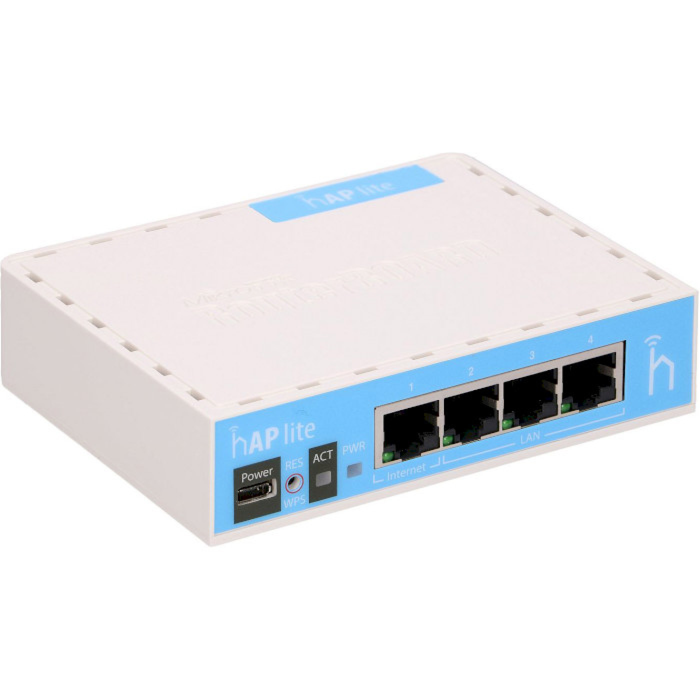 Роутер MikroTik hAP lite Classic N300 White 802.11n (RB941-2ND)