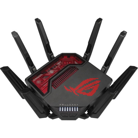 Роутер ASUS GT-BE19000 BE-19000 1x10GE LAN, 3x2.5GE LAN, 1x10GE WAN/LAN, 1x2.5GE WAN/LAN, 1xUSB3.2, 1xUSB2.0, MESH (90IG0850-MO9A0V)