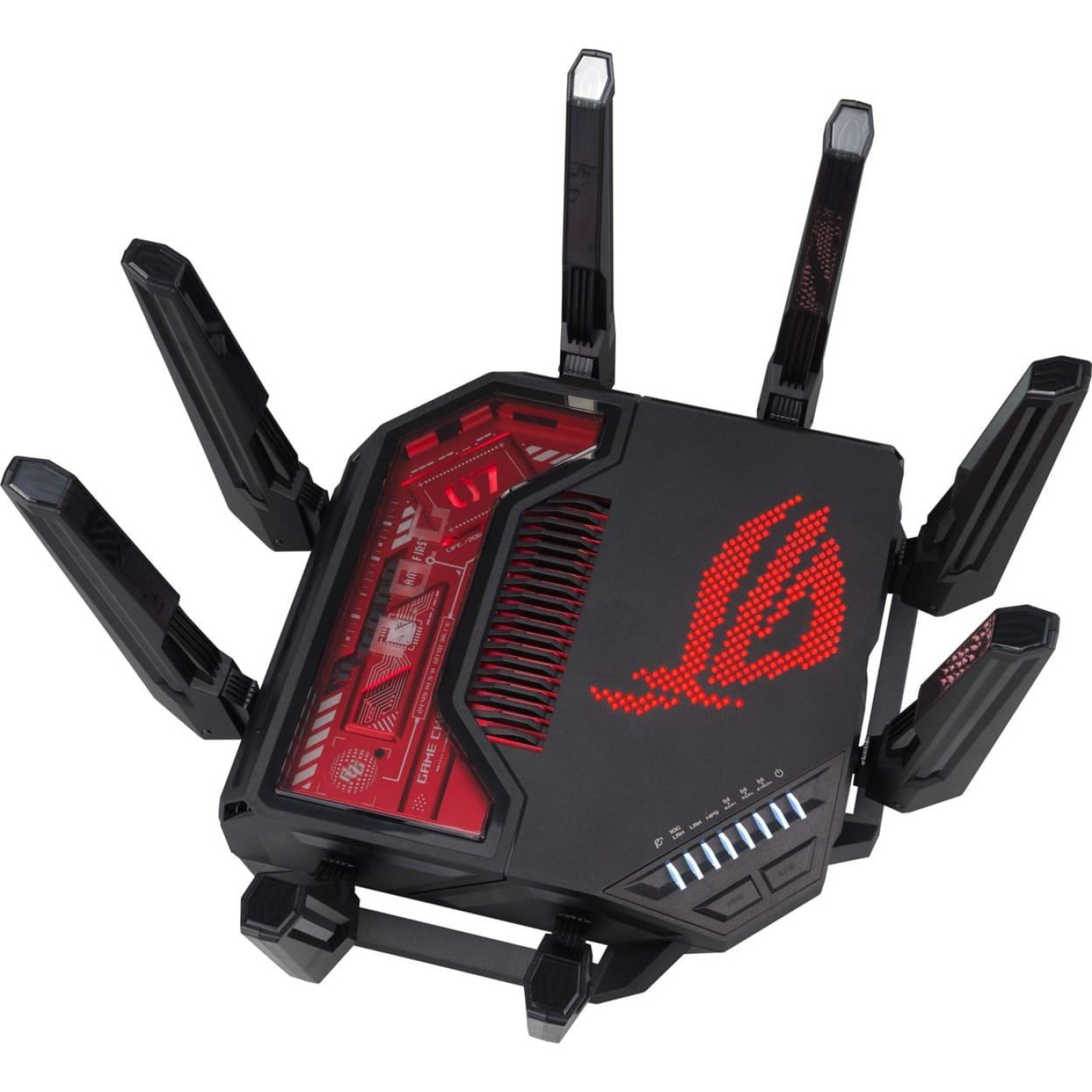 Роутер ASUS GT-BE19000 BE-19000 1x10GE LAN, 3x2.5GE LAN, 1x10GE WAN/LAN, 1x2.5GE WAN/LAN, 1xUSB3.2, 1xUSB2.0, MESH (90IG0850-MO9A0V)