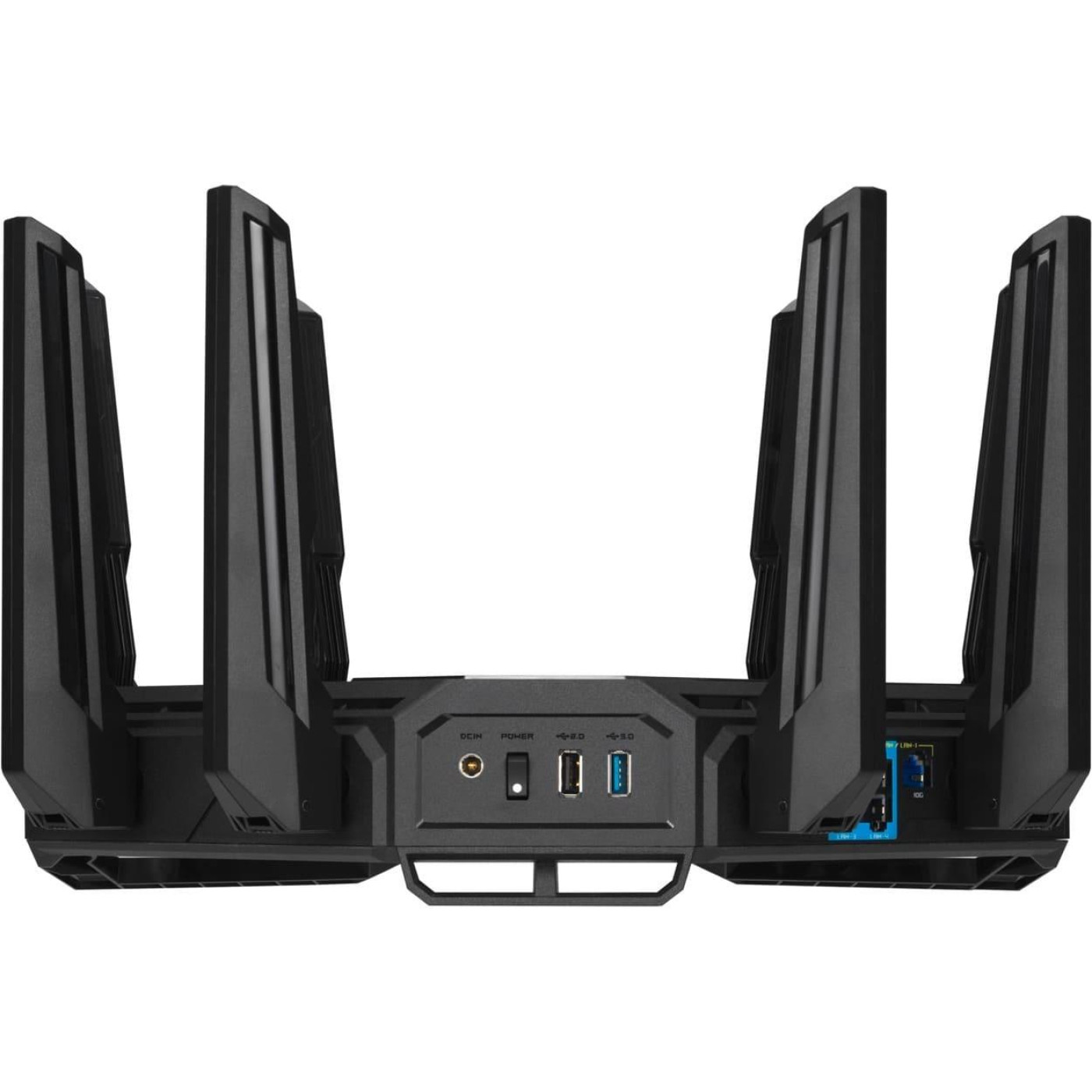 Роутер ASUS GT-BE19000 BE-19000 1x10GE LAN, 3x2.5GE LAN, 1x10GE WAN/LAN, 1x2.5GE WAN/LAN, 1xUSB3.2, 1xUSB2.0, MESH (90IG0850-MO9A0V)