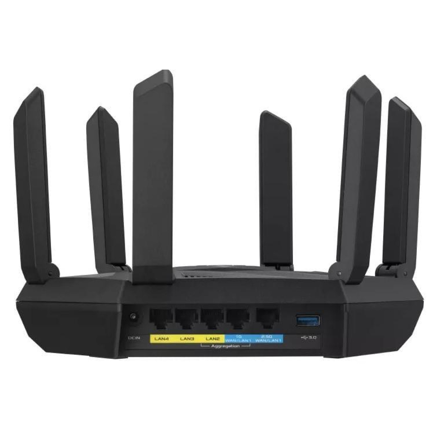 Роутер ASUS RT-AXE7800 AXE7800 Black 802.11ax (90IG07B0-MU9B00)