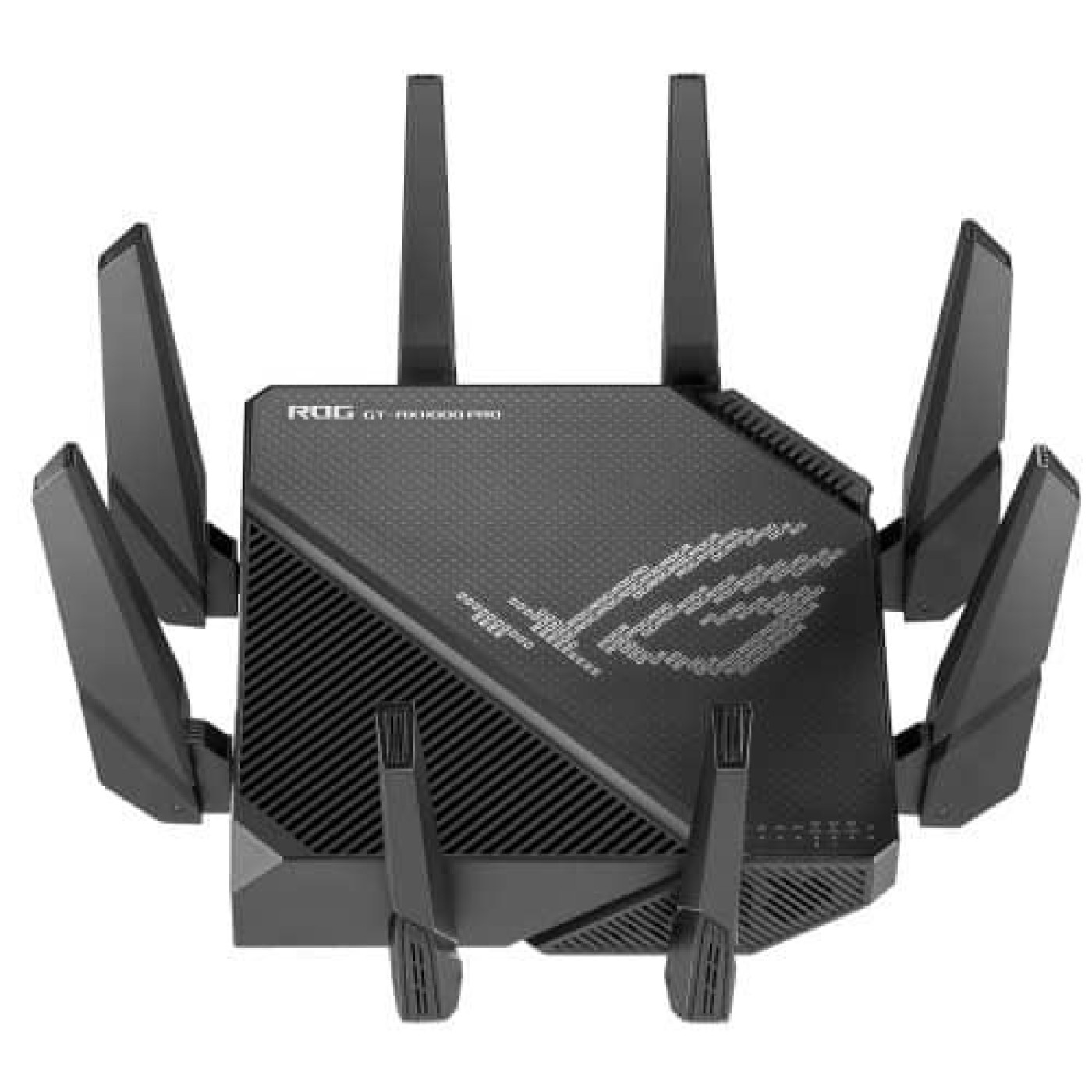 Роутер ASUS ROG Rapture Pro GT-AX11000 PRO AX11000 Black 802.11ax (90IG0720-MU2A00) (GT-AX11000 Pro)