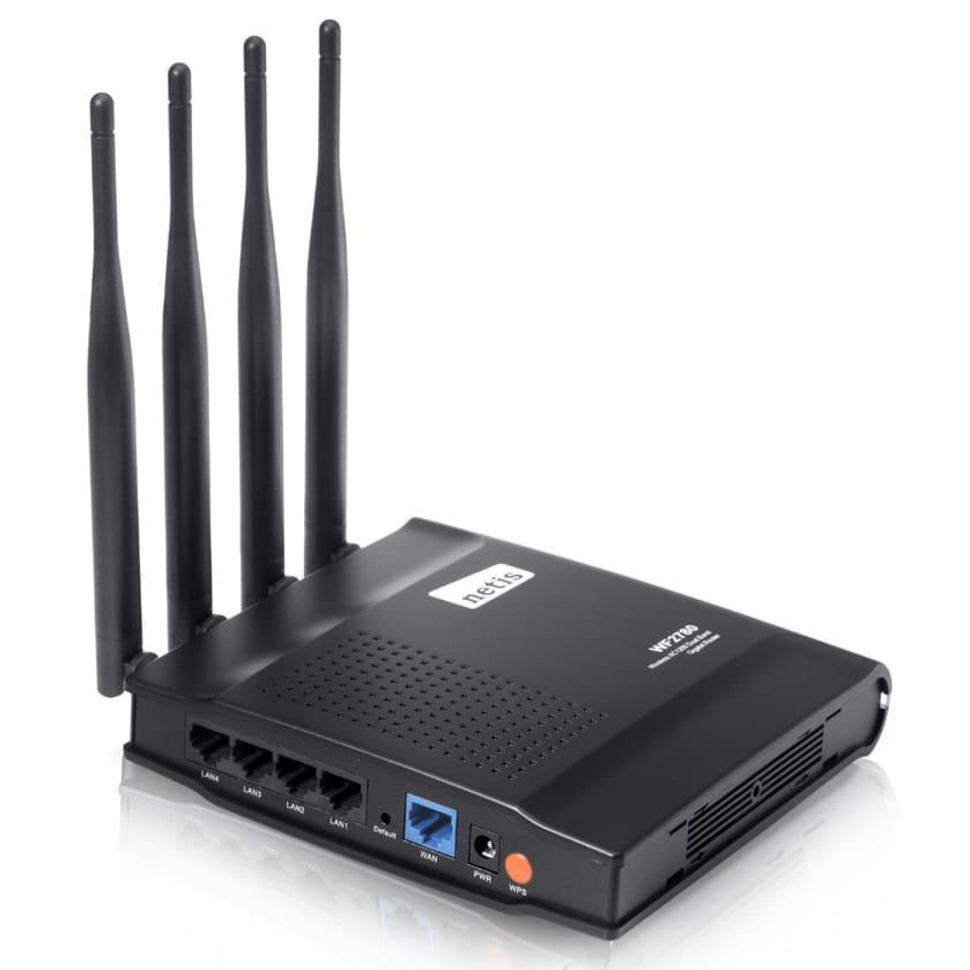 Беспроводной роутер Netis WF2780 AC1200 Black 802.11ac (WF2780)