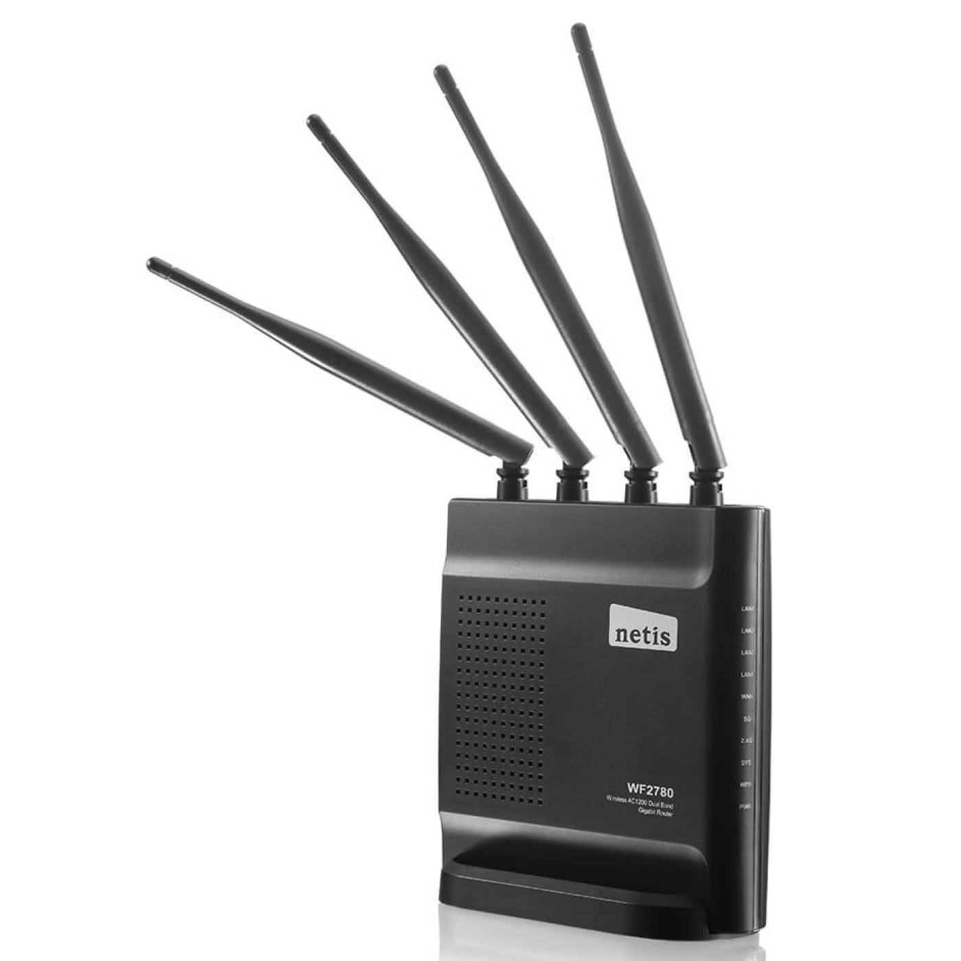 Беспроводной роутер Netis WF2780 AC1200 Black 802.11ac (WF2780)