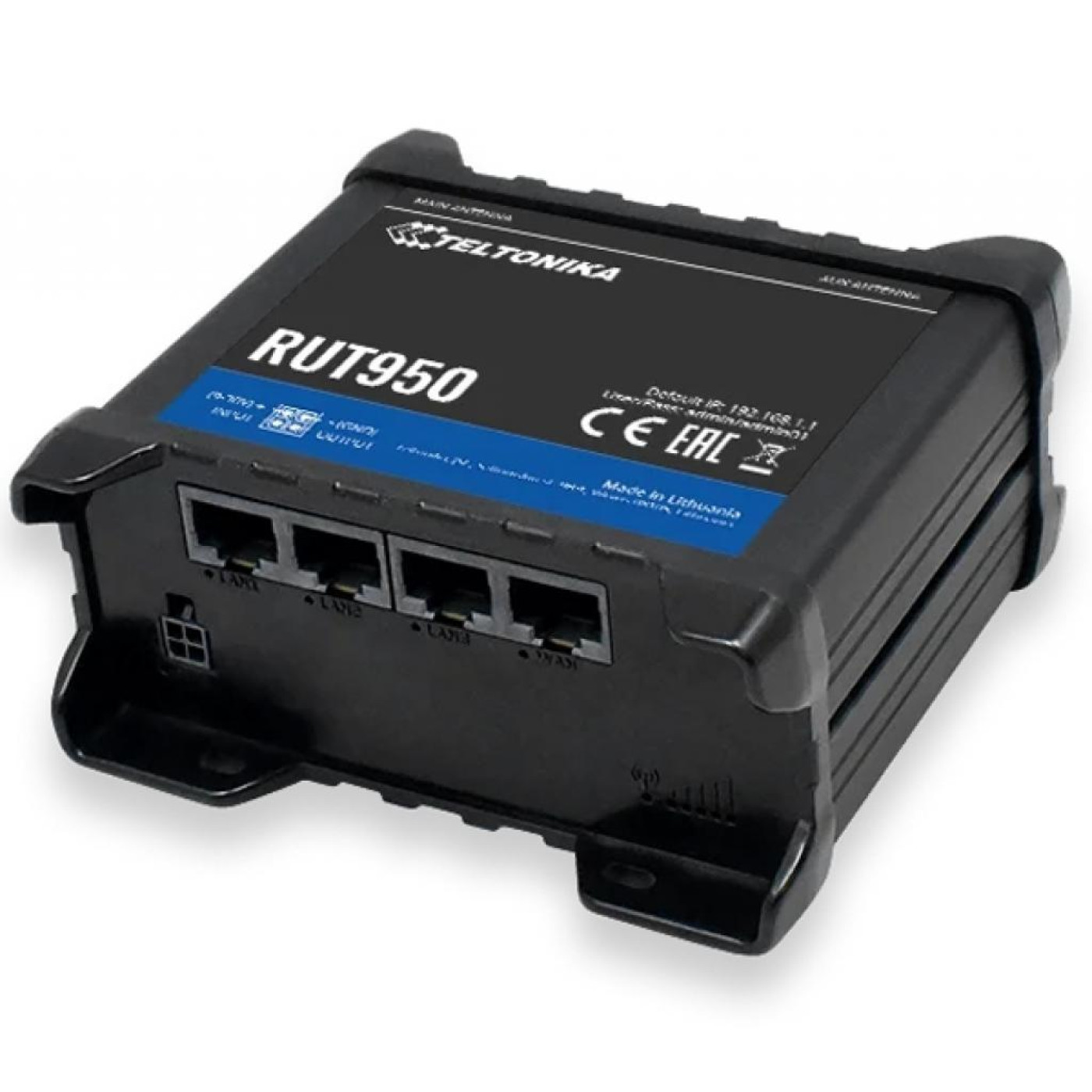 Роутер Teltonika RUT950 N150 Black 802.11n (RUT950U022C0)