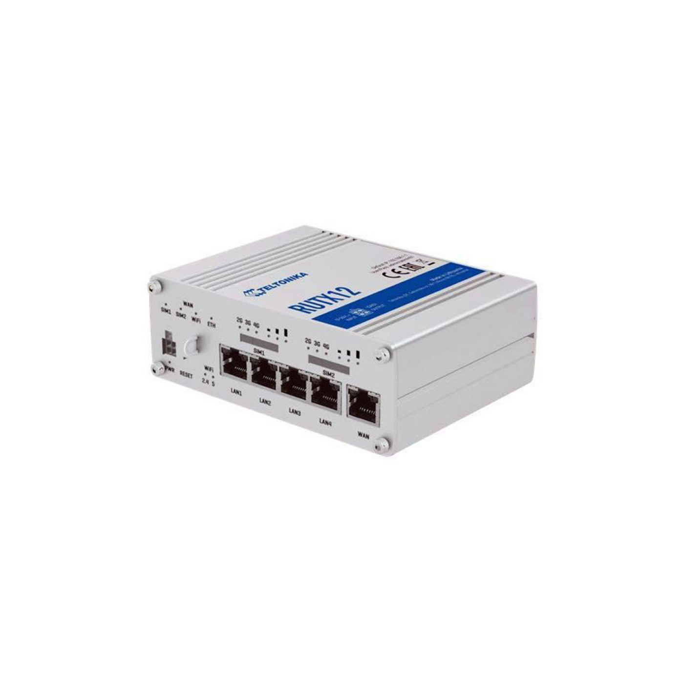 Роутер Teltonika 4G RUTX12 AC900 Silver 802.11ac (RUTX12)