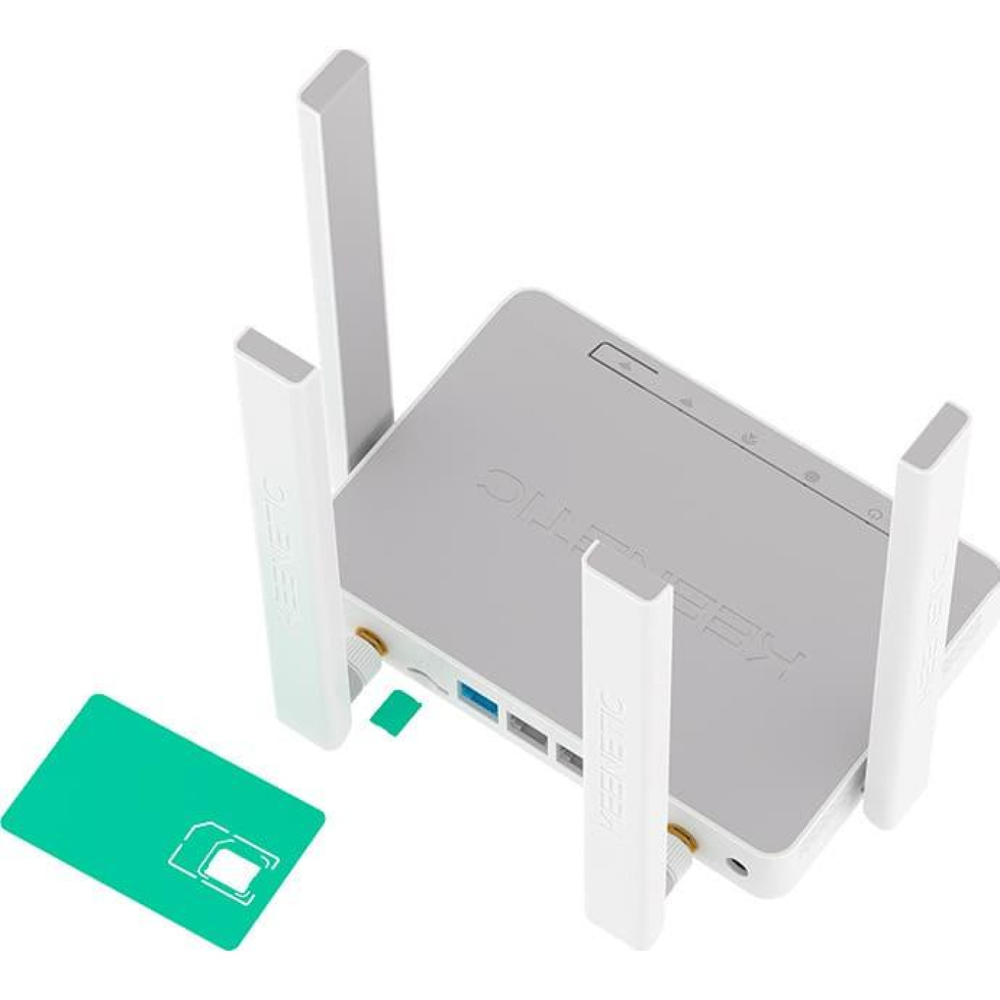 Роутер Keenetic WIFI N300, LTE-модем, 4хEthernet Runner 4G (KN-2211)