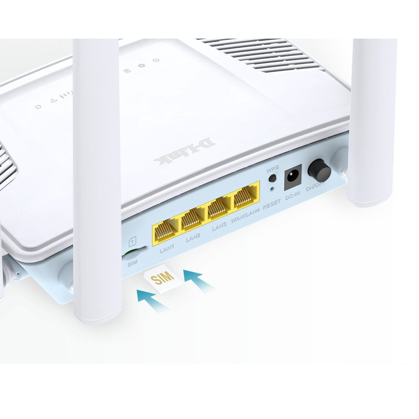 Роутер D-Link G403C N300, 4G/LTE, 3xFE LAN, 1xFE LAN/WAN (G403C)