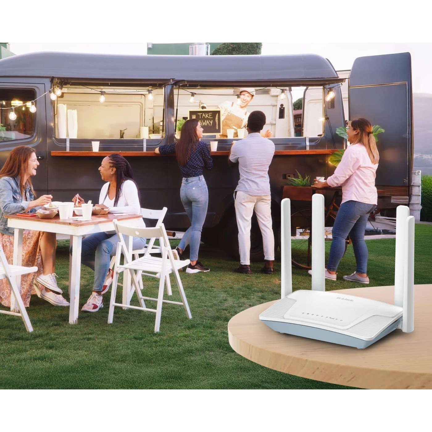 Роутер D-Link G403C N300, 4G/LTE, 3xFE LAN, 1xFE LAN/WAN (G403C)