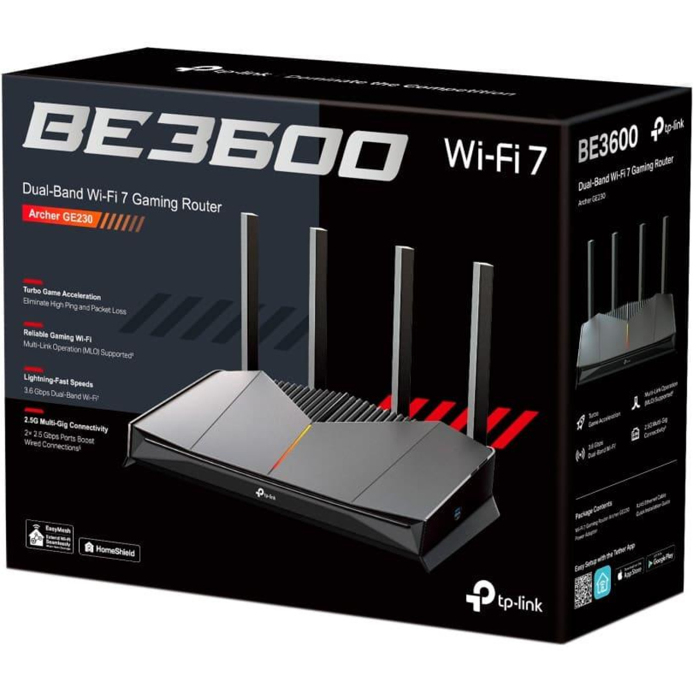 Роутер TP-Link Archer GE230 BE3600 (ARCHER-GE230)