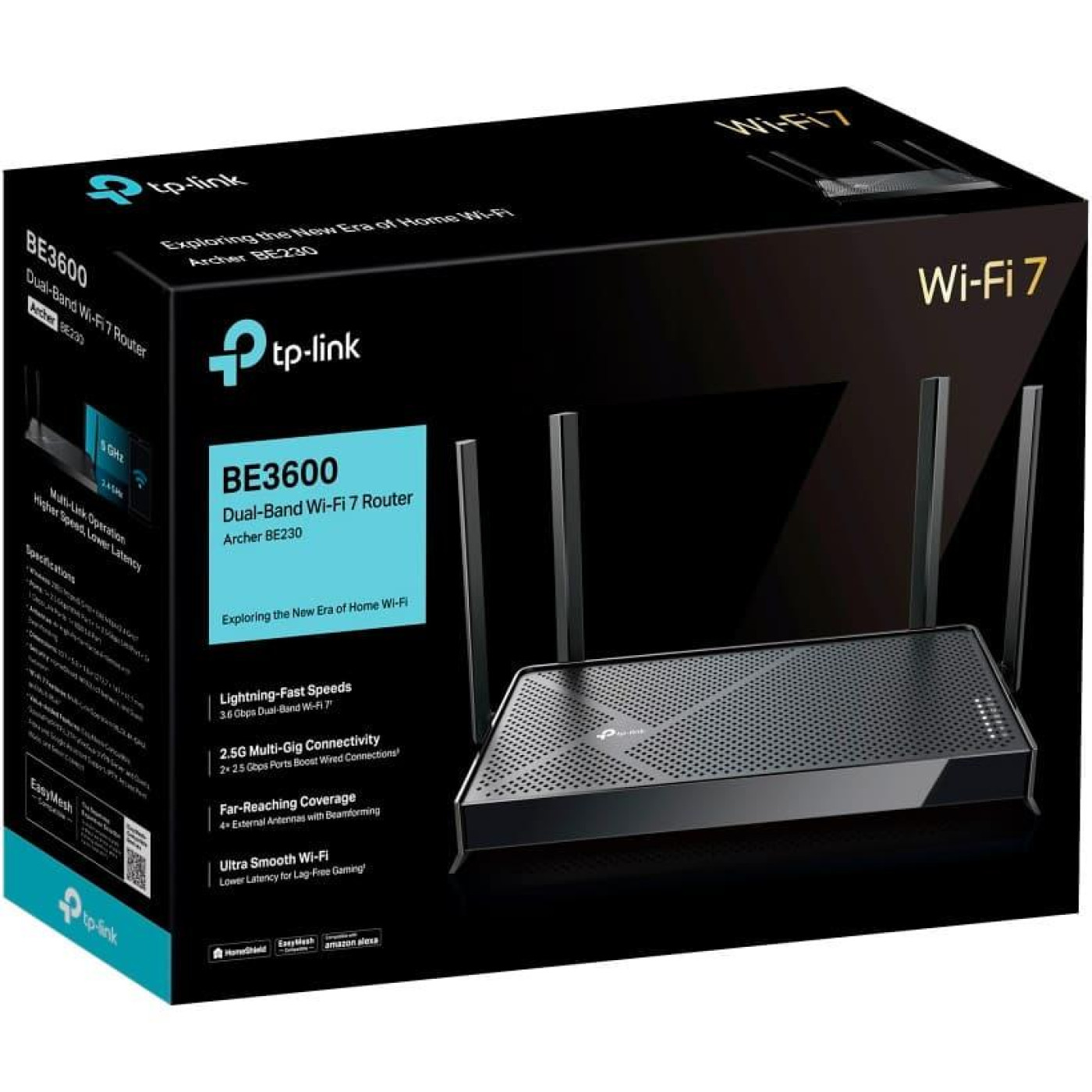 Роутер TP-Link Archer BE230 BE3600 (ARCHER-BE230)