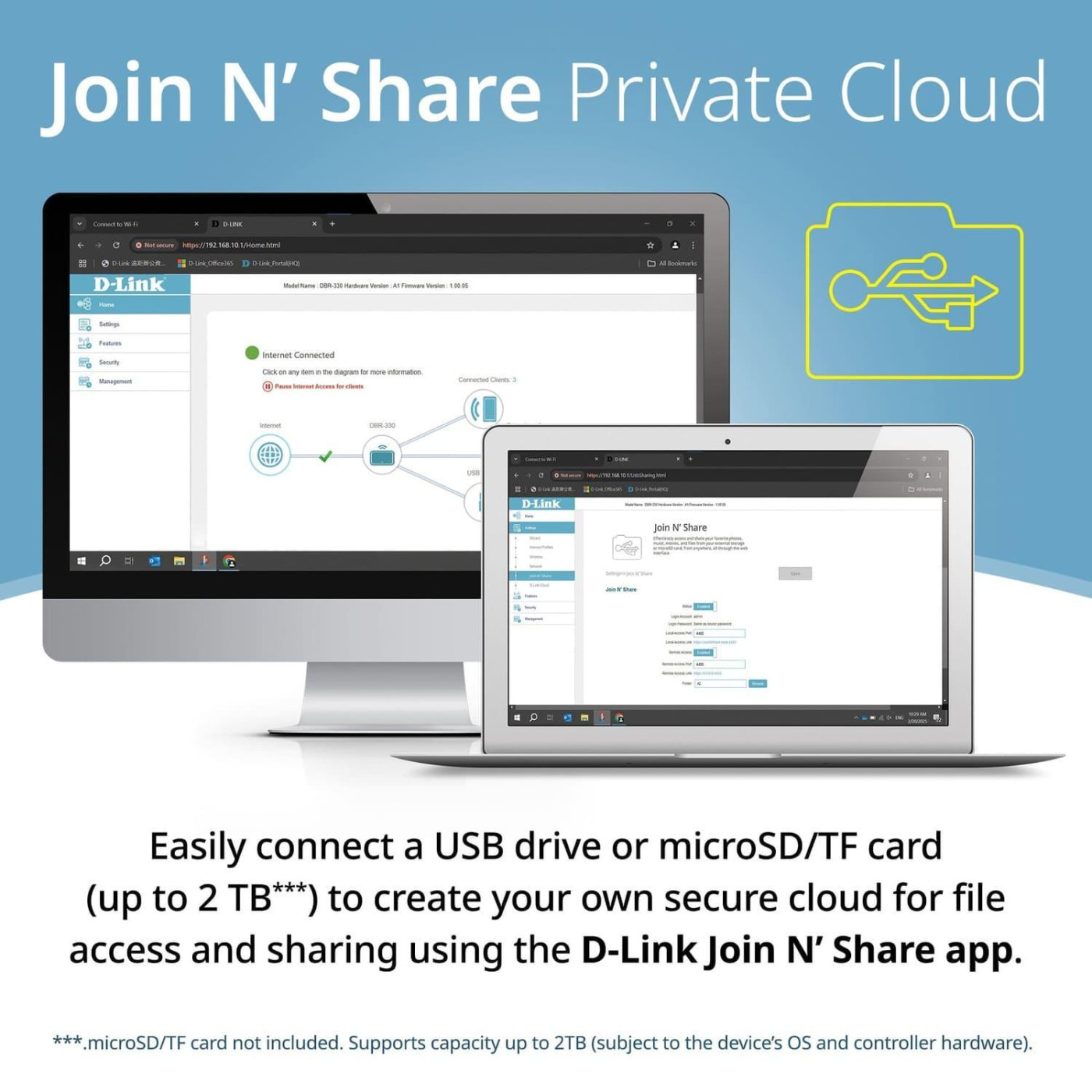 Роутер D-Link DBR-330 AX3000, 5G/LTE, 5260mА*год (DBR-330)