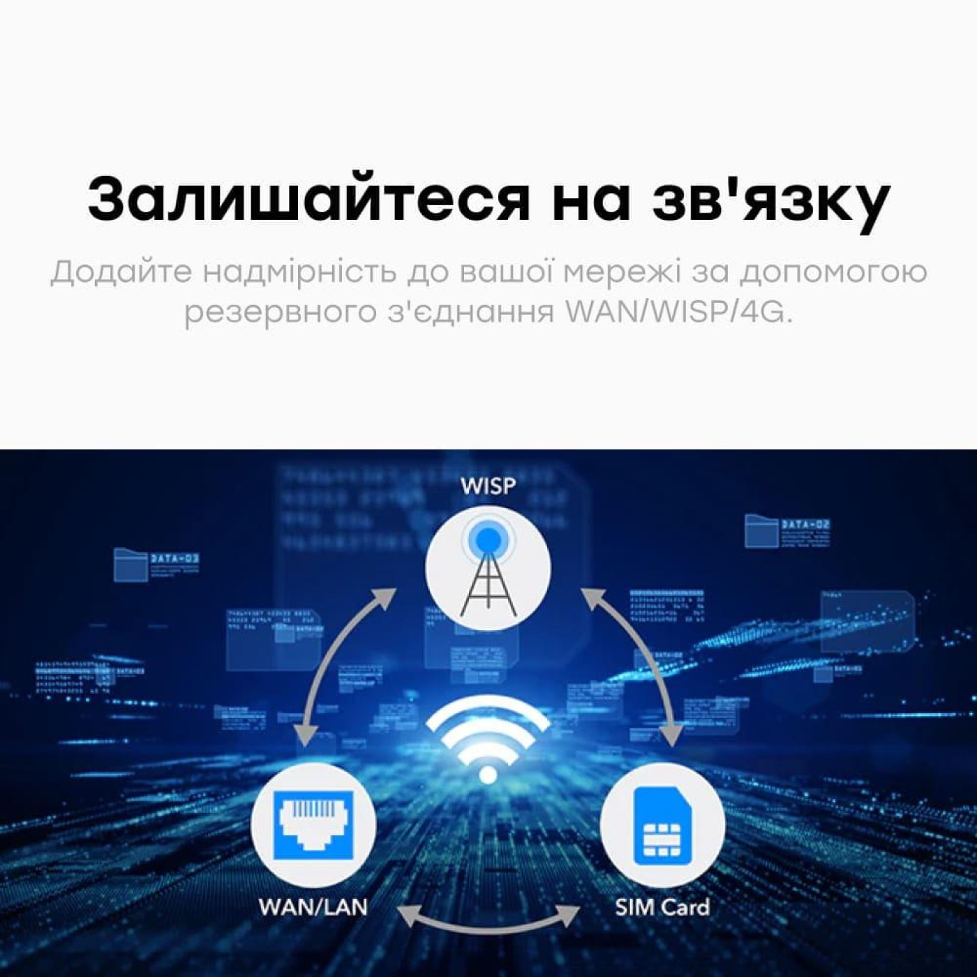 Роутер Cudy LT400 CAT4 WiFi 5 Mesh 4G (73-00551)