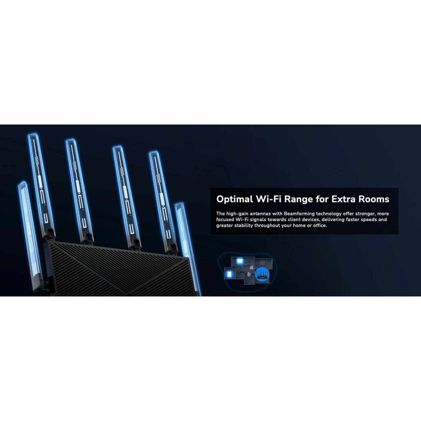 Роутер Cudy WR6500, BE6500 Gigabit Wi-Fi 7 Router (WR6500)