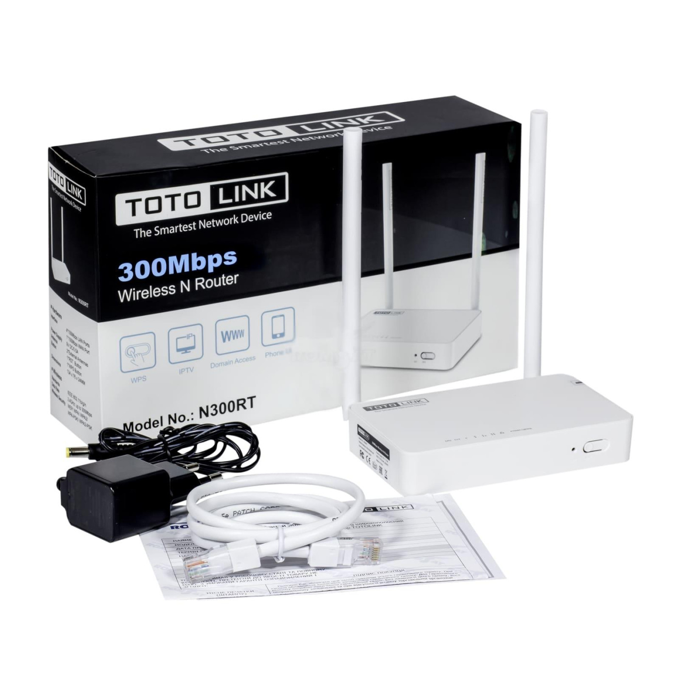 Роутер Totolink N300RT (N300RT)