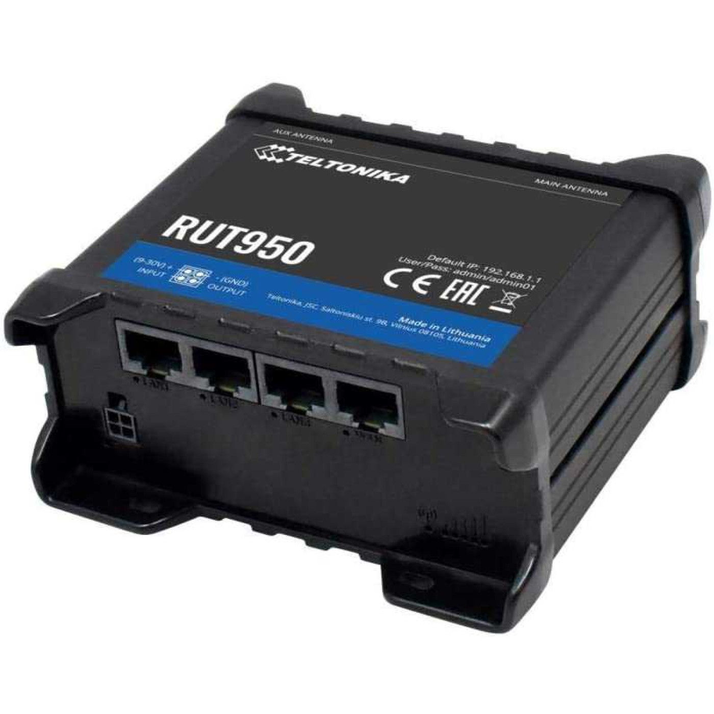 Роутер Teltonika RUT955 N150 Black 802.11n (RUT9550033B0)