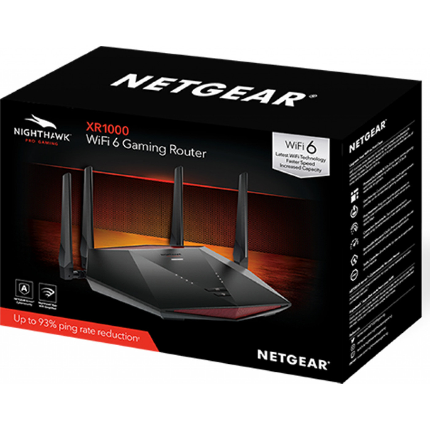 Роутер Netgear Nighthawk XR1000 AX5400 Black 802.11ax (XR1000-100EUS)