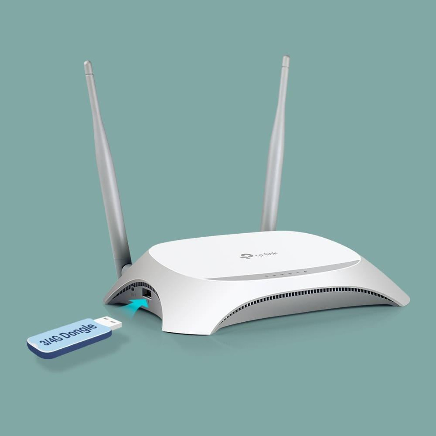 Роутер TP-Link 4G TL-MR3420 N300 White 802.11n (TL-MR3420)