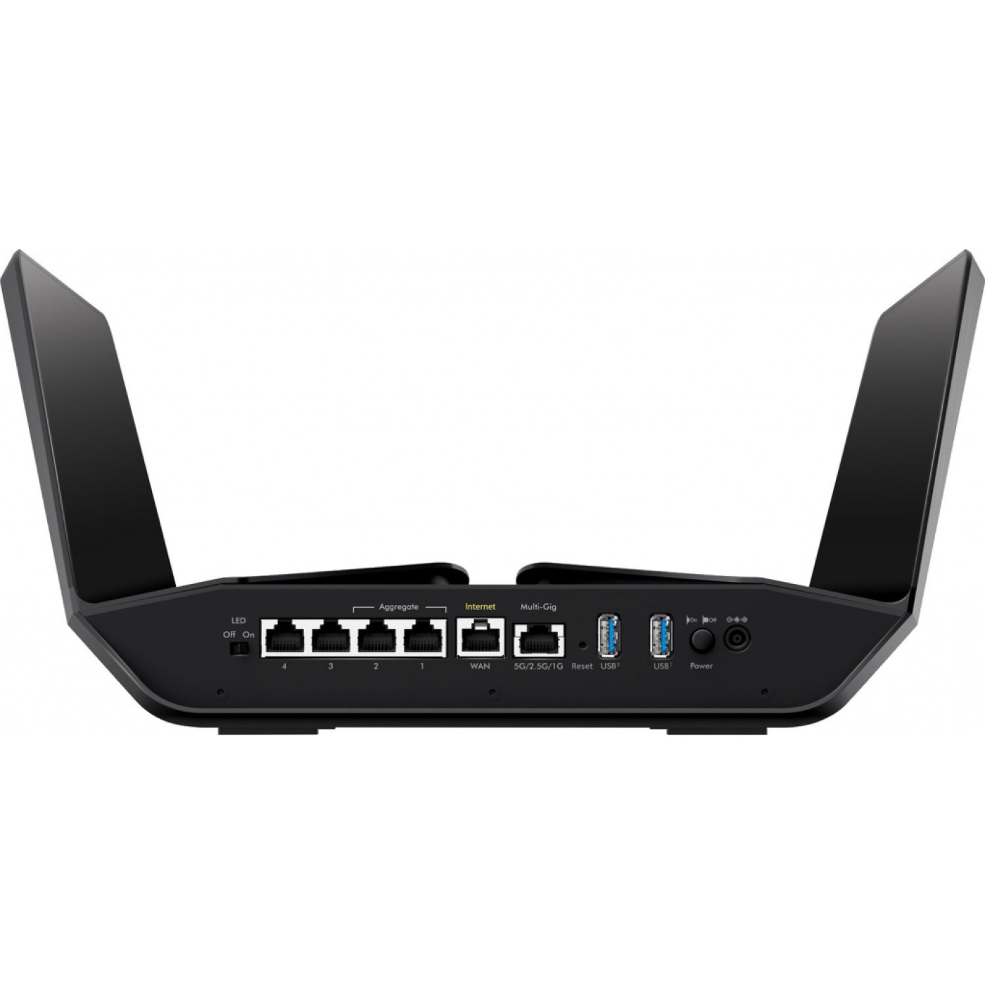 Роутер Netgear Nighthawk RAX120 AX4200 Black 802.11ax (RAX120-100EUS)
