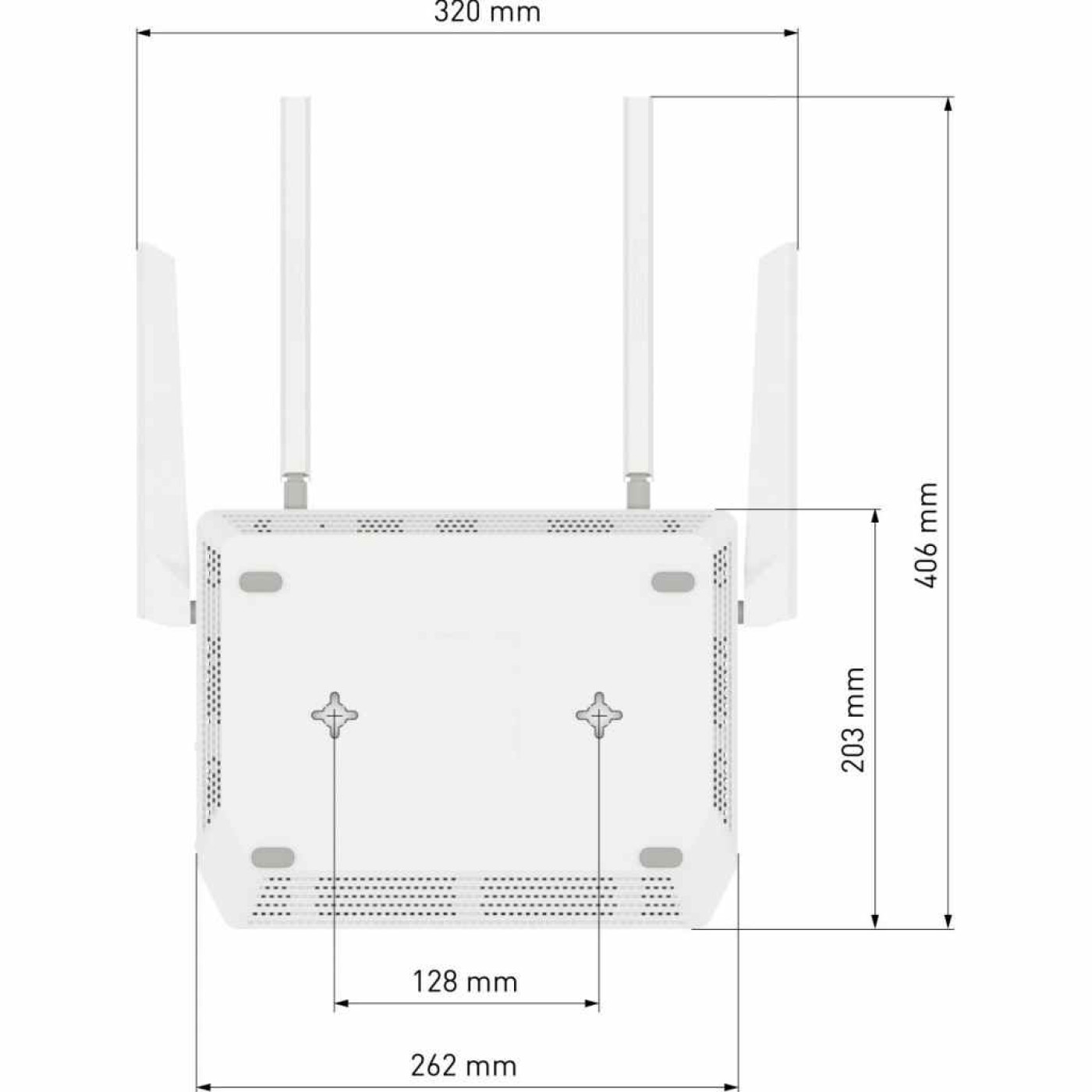 Роутер Keenetic Peak AC2600 White 802.11ac (KN-2710)