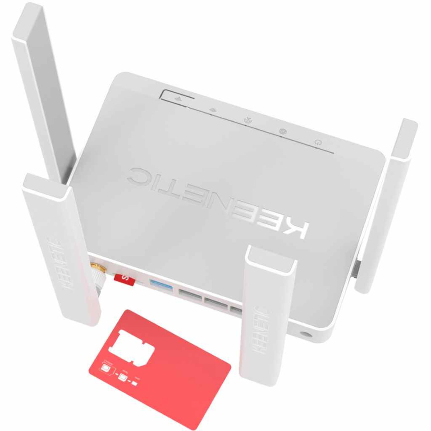 Роутер Keenetic 4G Runner 4G N300 White 802.11n (KN-2210)