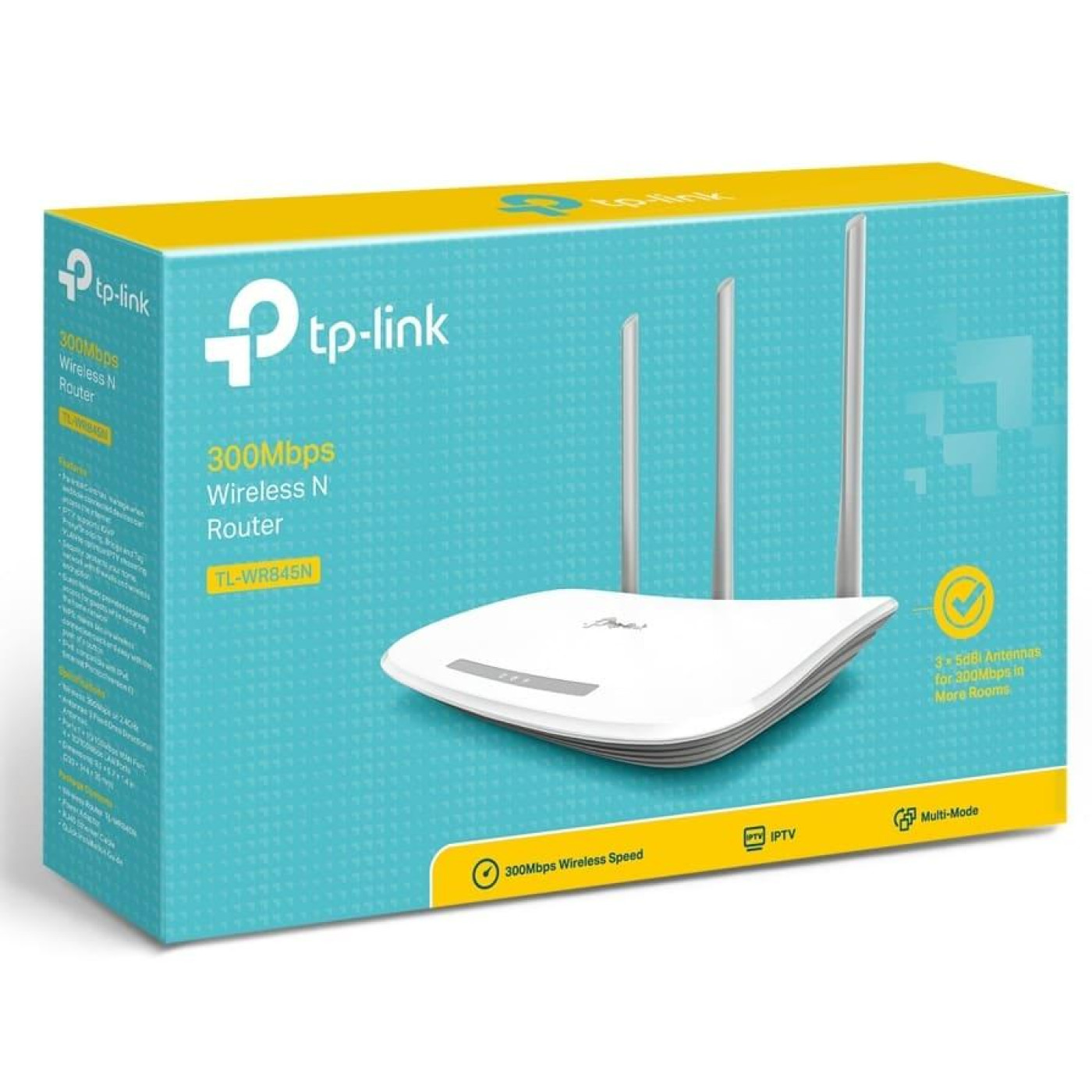 Роутер TP-Link TL-WR845N N300 White 802.11n (TL-WR845N)