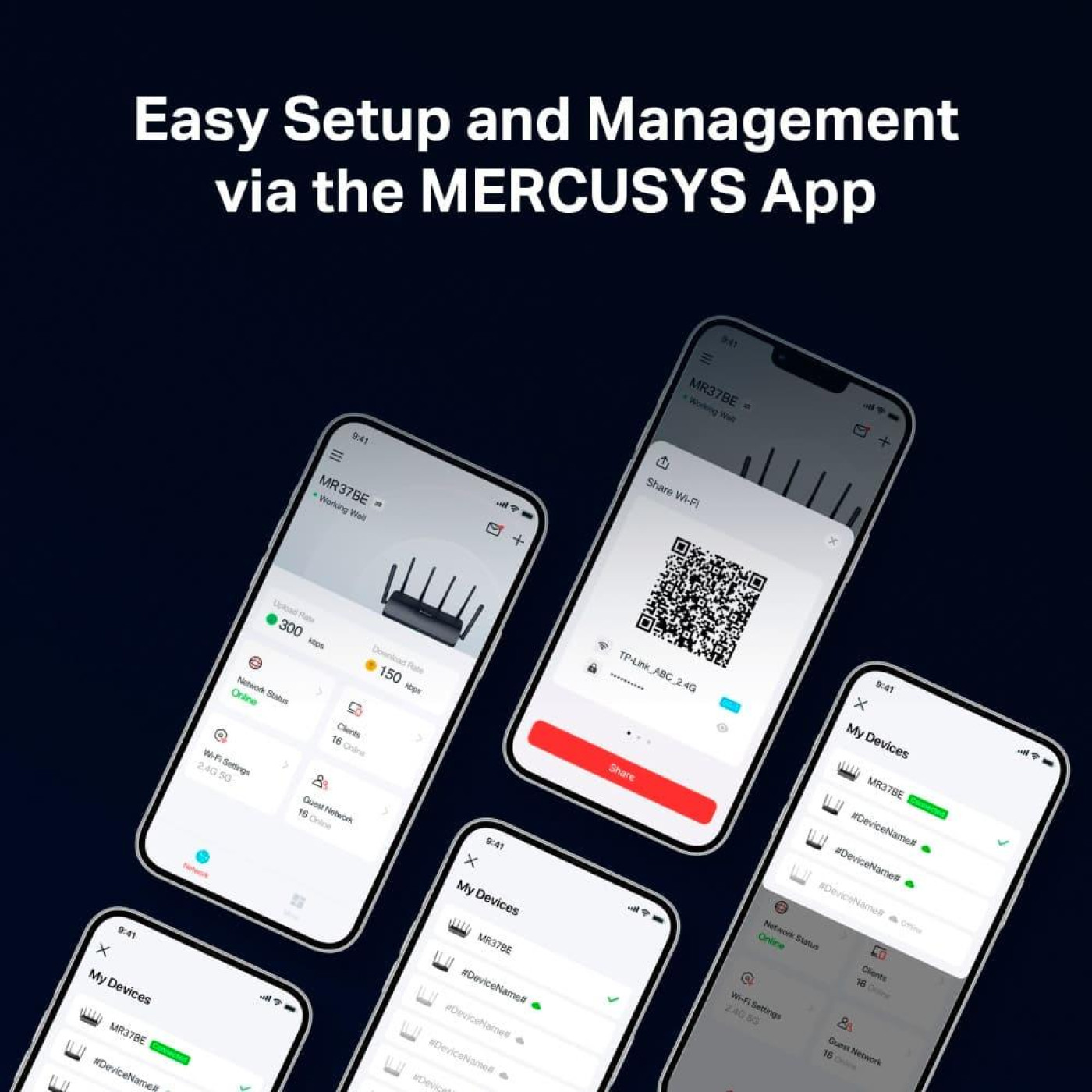 Роутер Mercusys MR37BE (MR37BE)